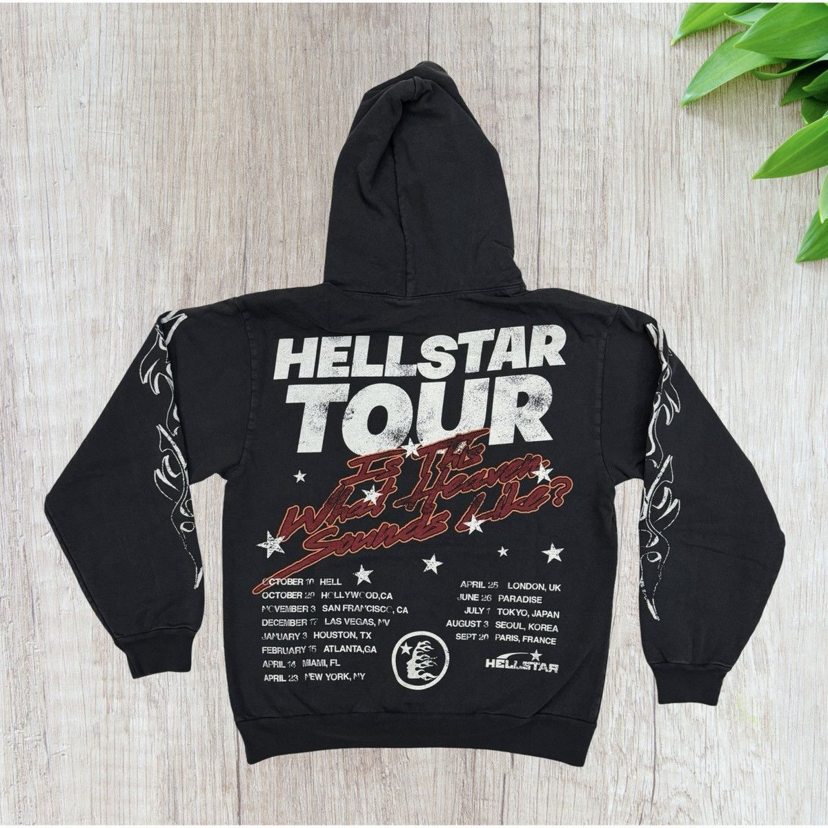 Hellstar Records Hoodie | Grailed