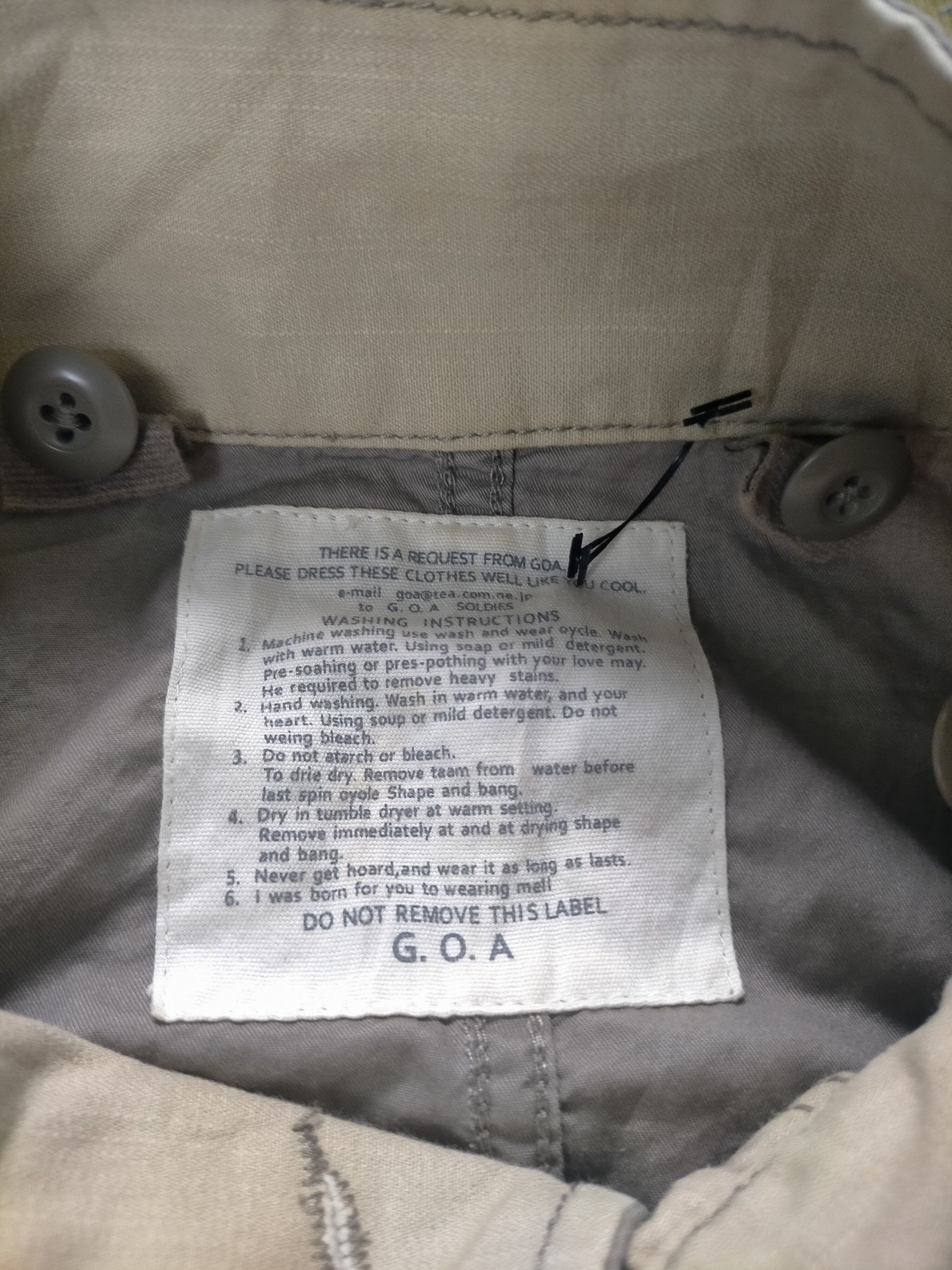 GOA Vintage G.O.A Military Parka Jacket Size M / US 6-8 / IT 42-44 - 9 Thumbnail
