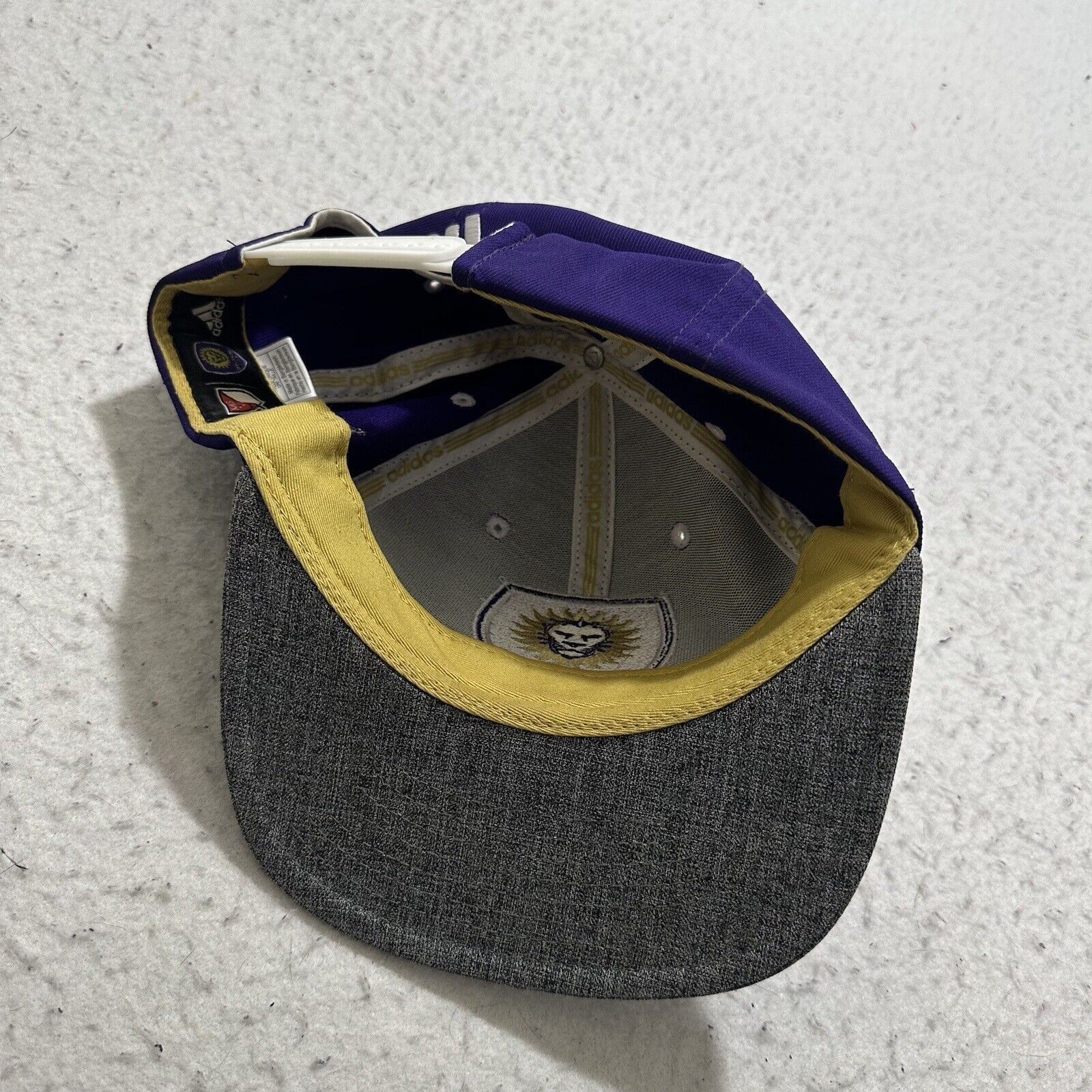 Adidas Adidas MLS Orlando City SC Baseball Hat Purple Cap Size ONE SIZE - 7 Thumbnail