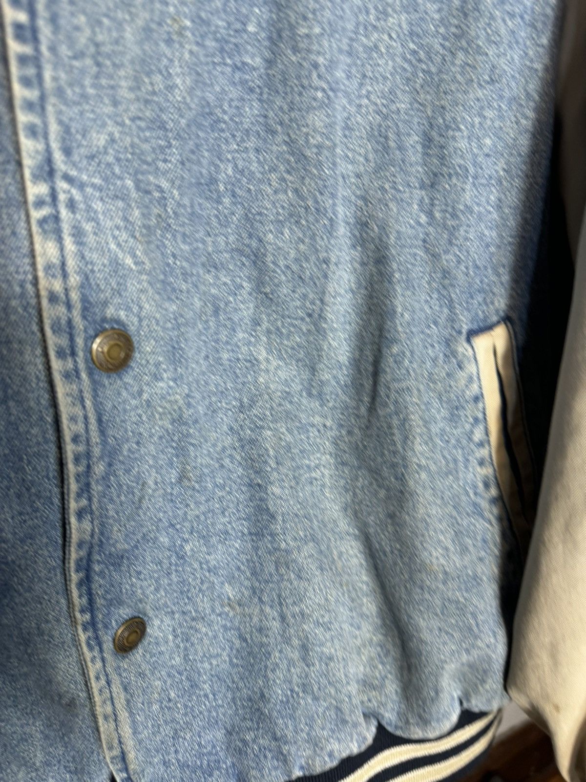 Vintage Vintage Two Tone Denjm Jacket Size US XL / EU 56 / 4 - 7 Thumbnail