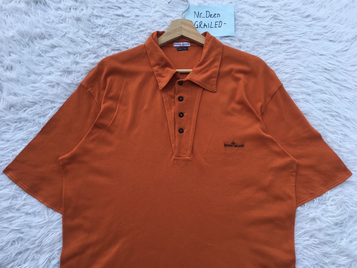 Stone Island Rare Stone Island Polo Shirt Size US M / EU 48-50 / 2 - 6 Thumbnail