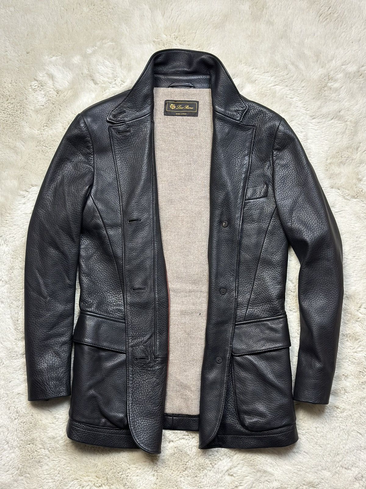 Loro Piana Loro Piano Deer Leather Coat Size M / US 6-8 / IT 42-44 - 7 Thumbnail