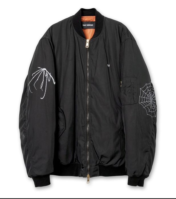 Raf Simons Gothic Spider Oversized Bomber Jacket | Grailed