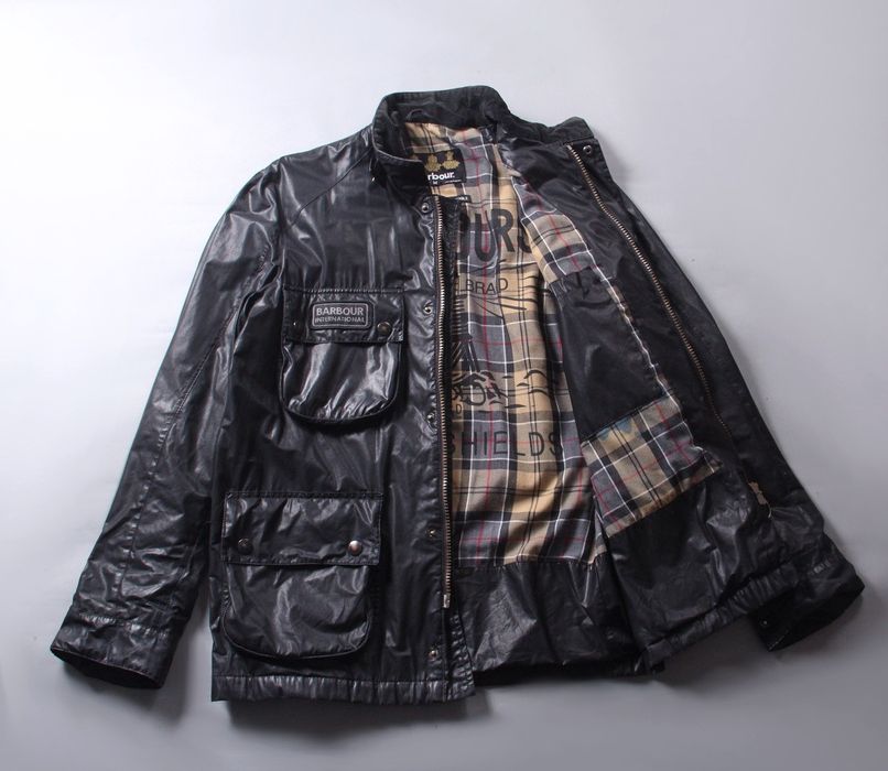 Barbour carbon shop jacket