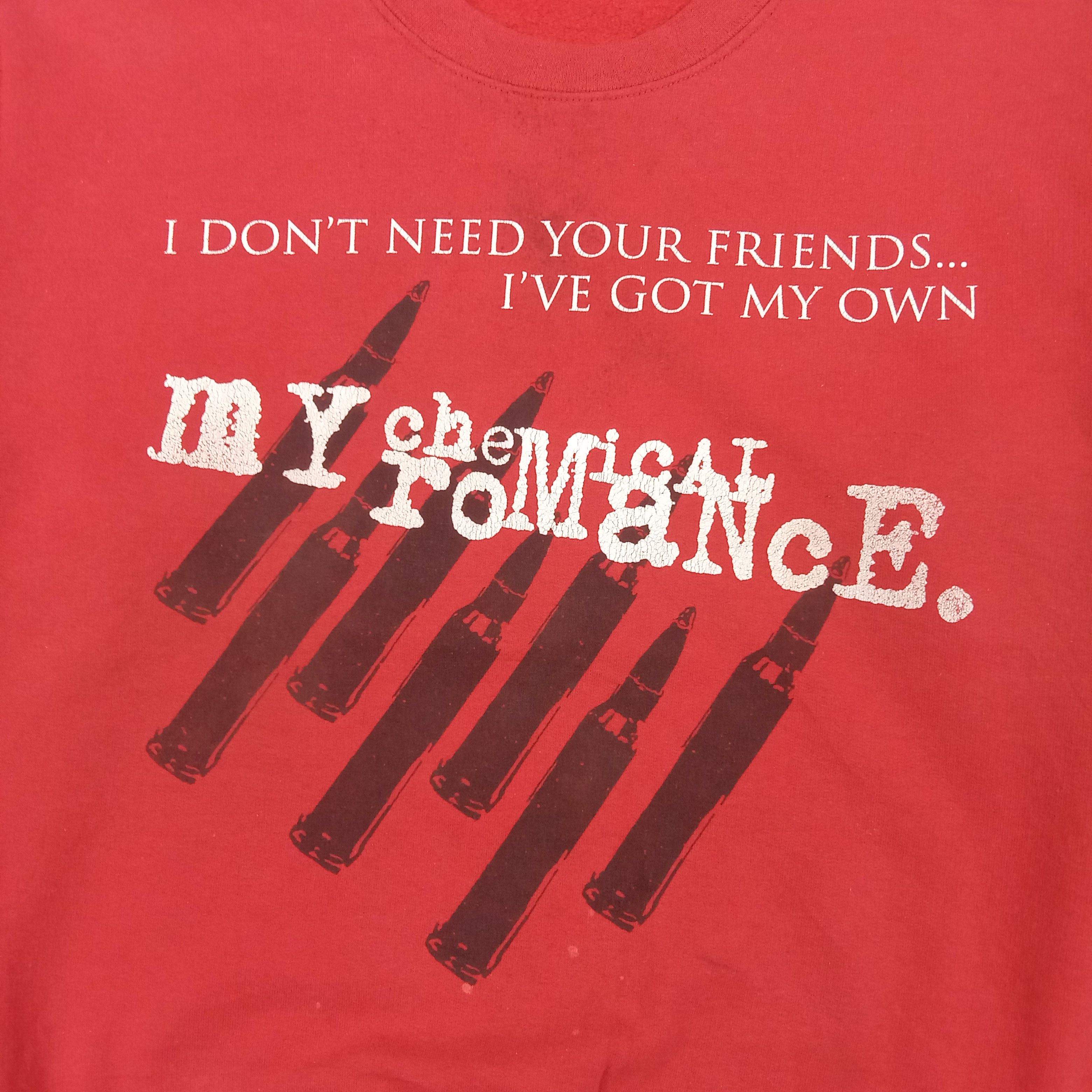 Band Tees My Chemical Romance MCR Merch Y2K Sweatshirt C292N24 Size US M / EU 48-50 / 2 - 2 Thumbnail