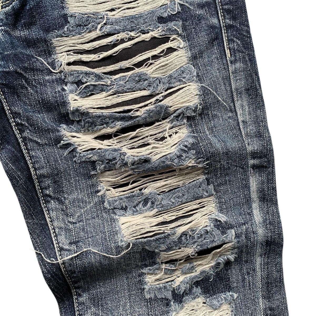 Le Grande Bleu (L.G.B.) Riot Spicy Denim LGB GOA ifsixwasnine Flared Jeans Size US 31 - 5 Thumbnail