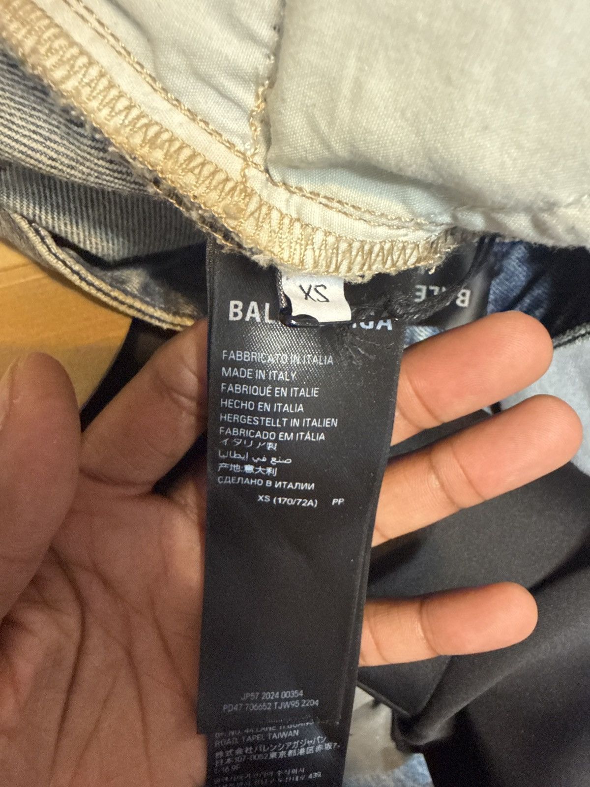 Balenciaga Balenciaga Low Crotch Jeans Size US 28 / EU 44 - 3 Thumbnail