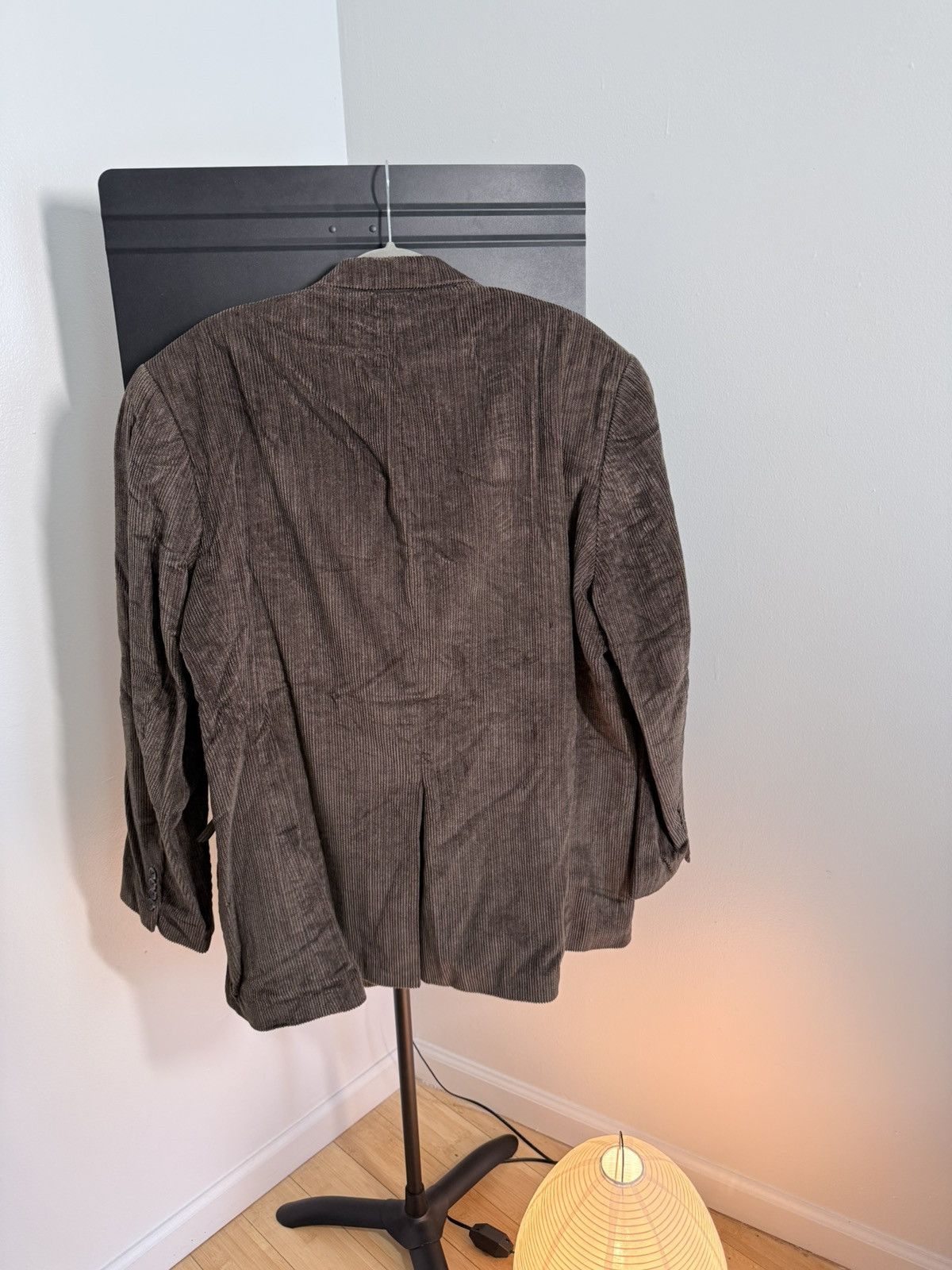 Chaps Brown Oversized Corduroy Blazer Size 46L - 2 Thumbnail