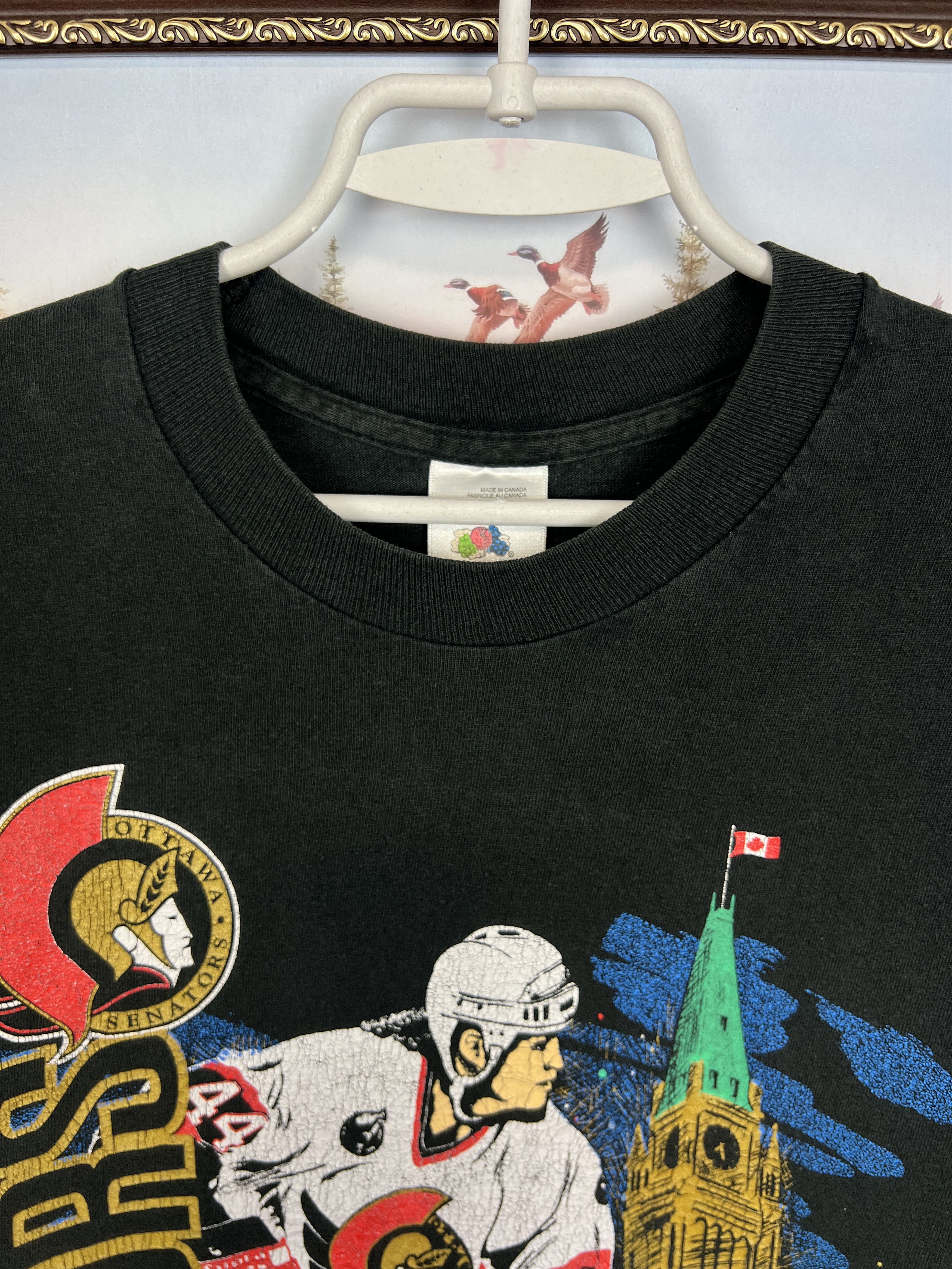 Vintage Vintage Ottawa Senators Shirt NHL Hockey Over Tee Shirt Size US M / EU 48-50 / 2 - 7 Thumbnail