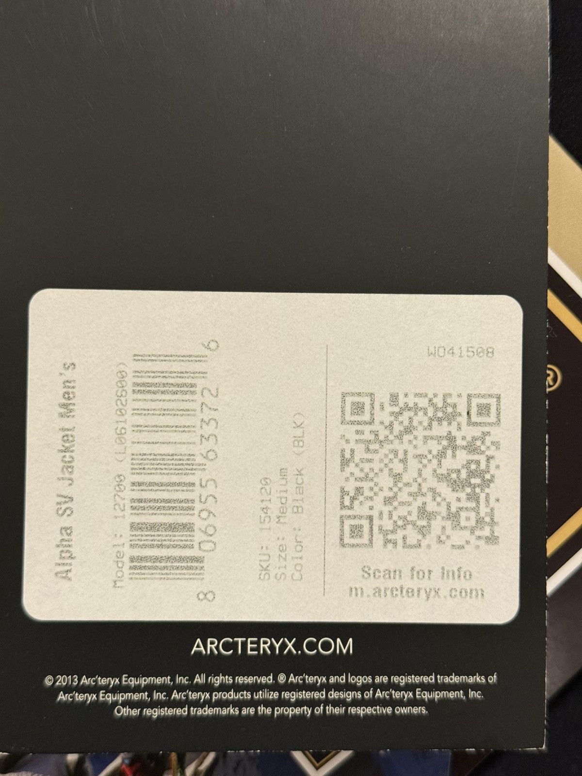 Arc'teryx Arc’teryx Alpha SV Black M NWT Canada Made GoreTex Jacket Size US M / EU 48-50 / 2 - 3 Thumbnail
