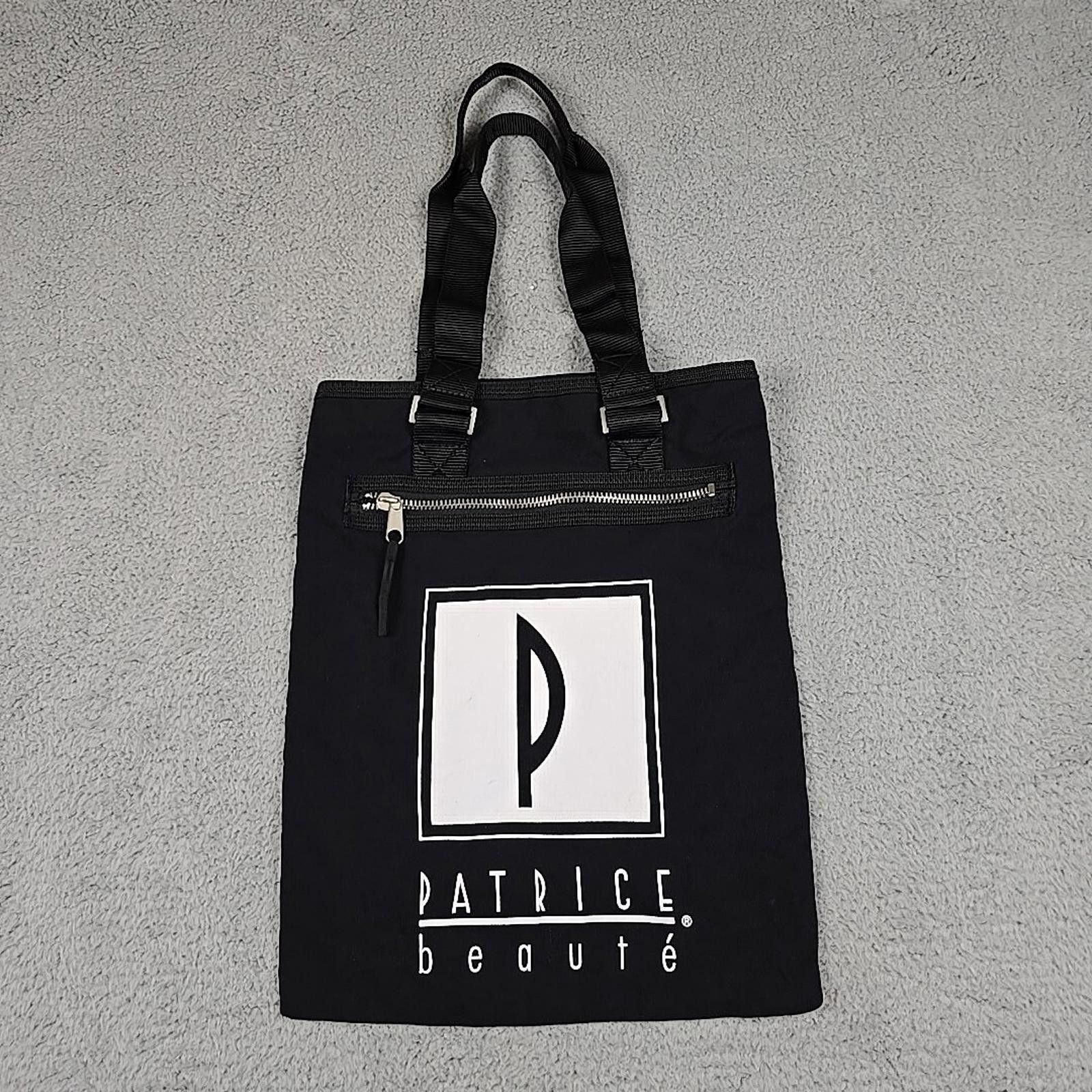 Other Patrice Beaute Coated Canvas Tote Shoulder Bag Purse Black Size ONE SIZE - 1 Thumbnail