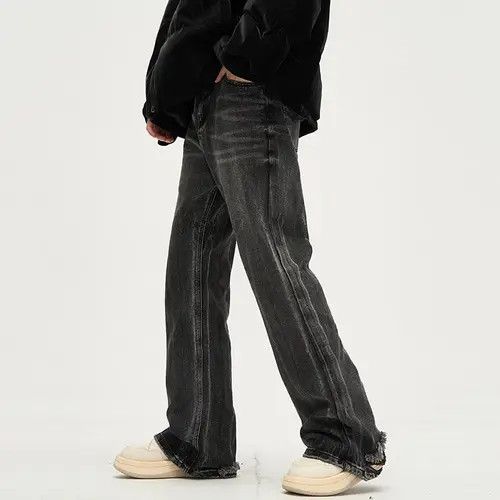 Other Baggy streetwear y2k flared ripped jeans pants wide leg Size US 32 / EU 48 - 5 Thumbnail