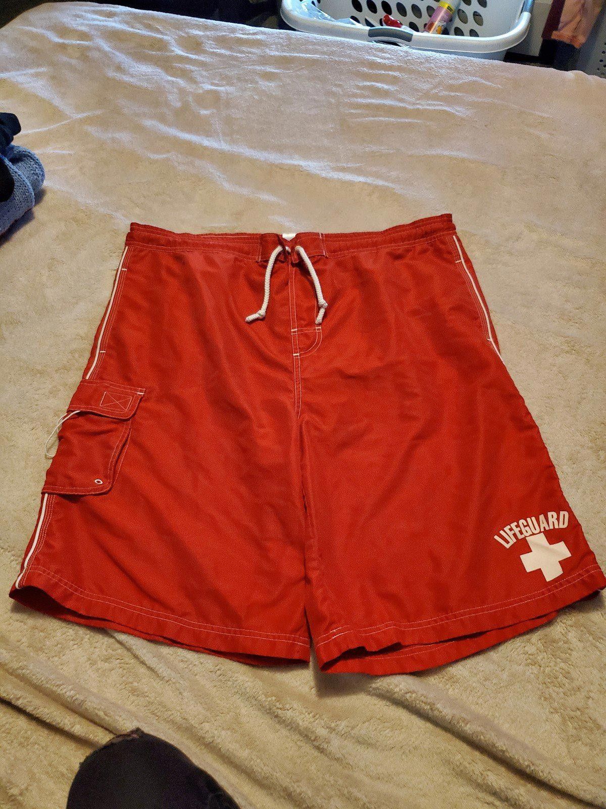 Nike Lifeguard swimtrunks size xl cargo pocket Size US 36 / EU 52 - 1 Thumbnail
