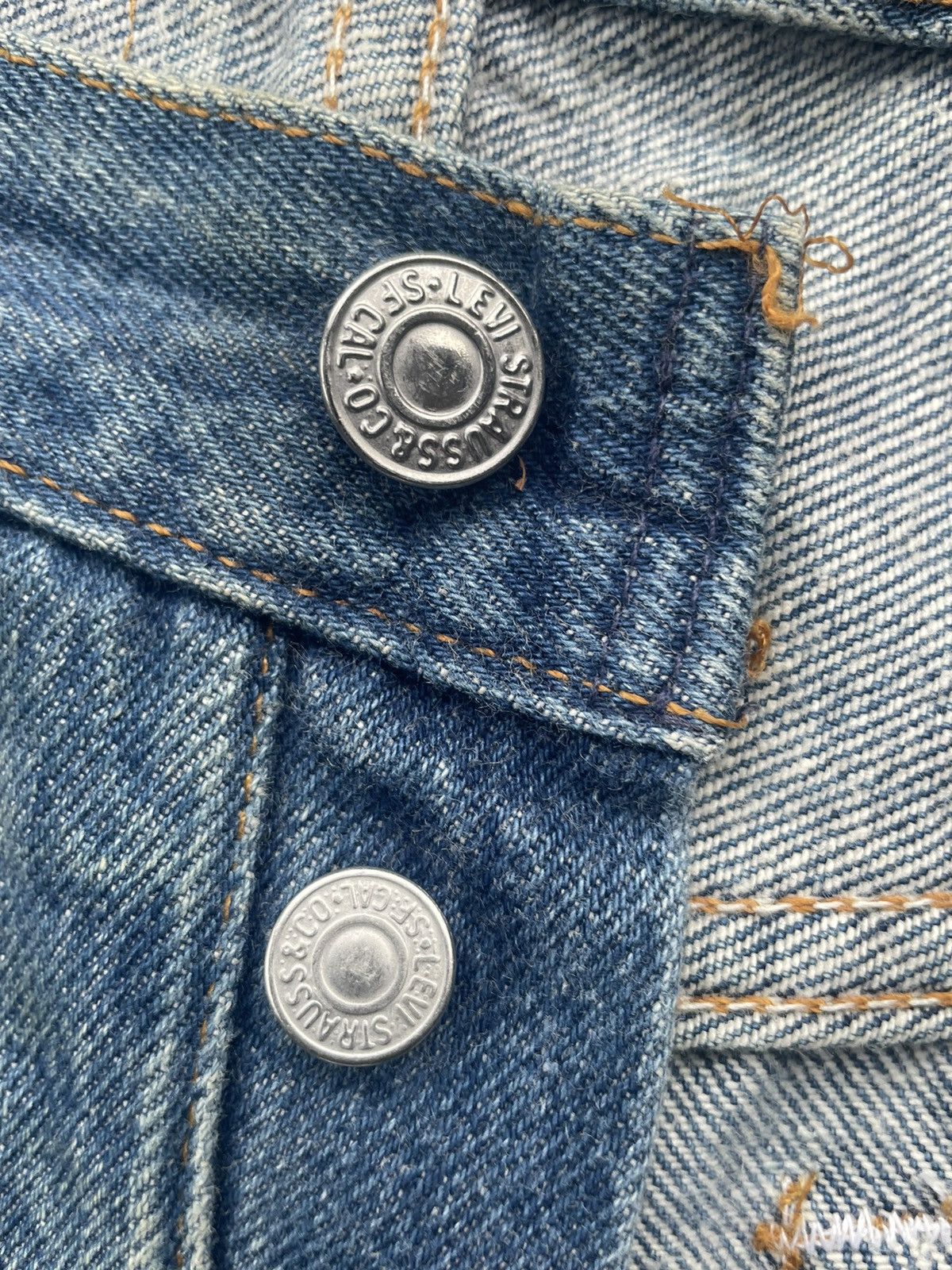 Levi's Vintage 1994 Levis 501 e Faded Denim Size US 39 - 21 Thumbnail