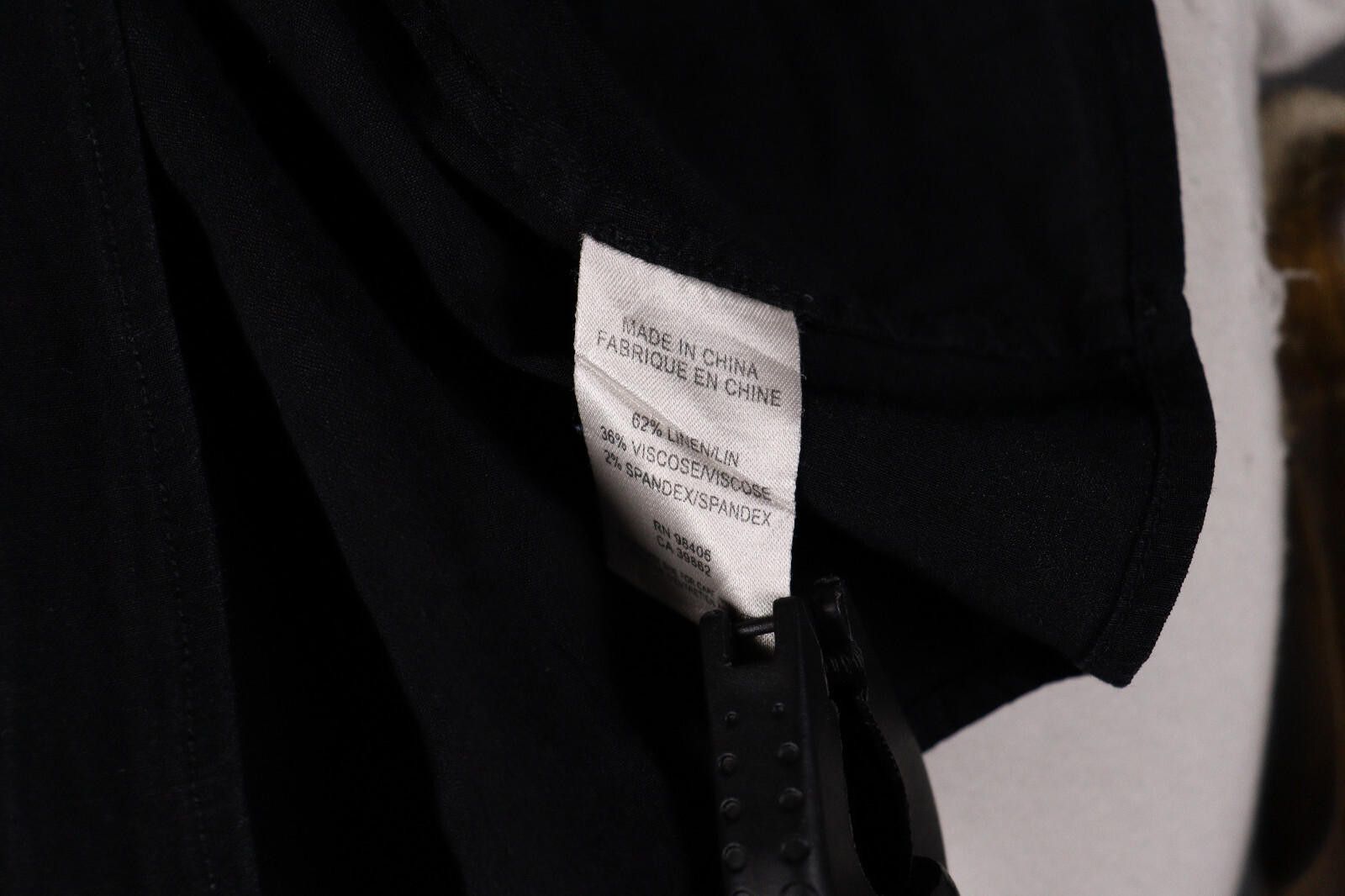 Theory Theory Black Linen Designer Tank Top Shirt Blouse Size S Size S / US 4 / IT 40 - 9 Thumbnail