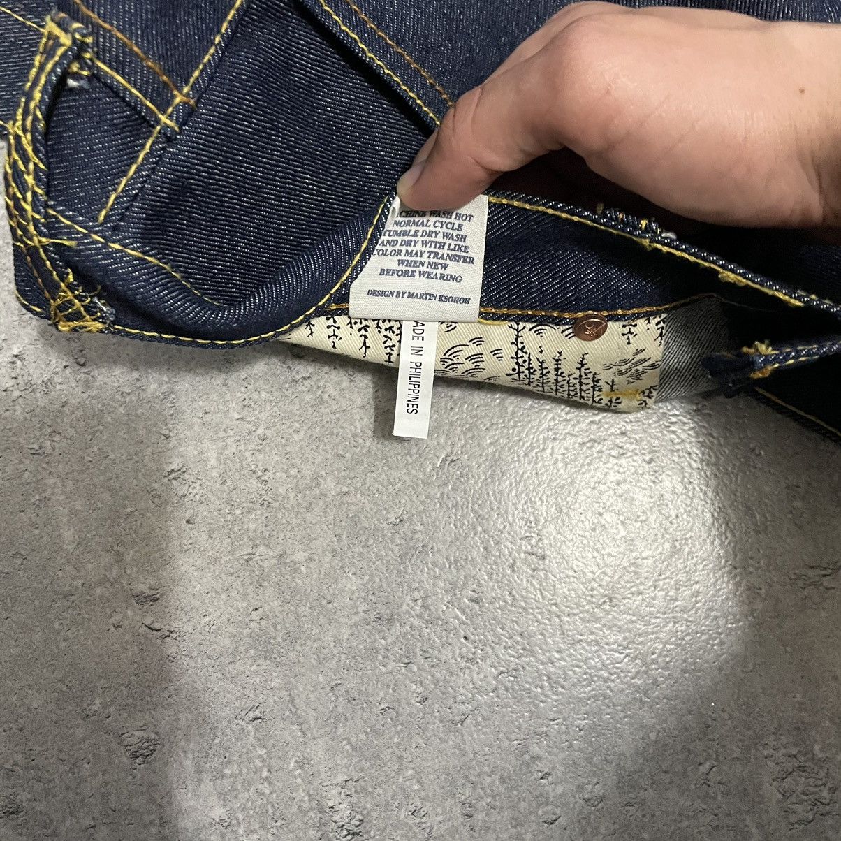 Evisu × Japanese Brand × RMC Jeans Red Monkey Company Jeans Baggy Fit Pocket Logo Size US 40 / EU 56 - 6 Thumbnail