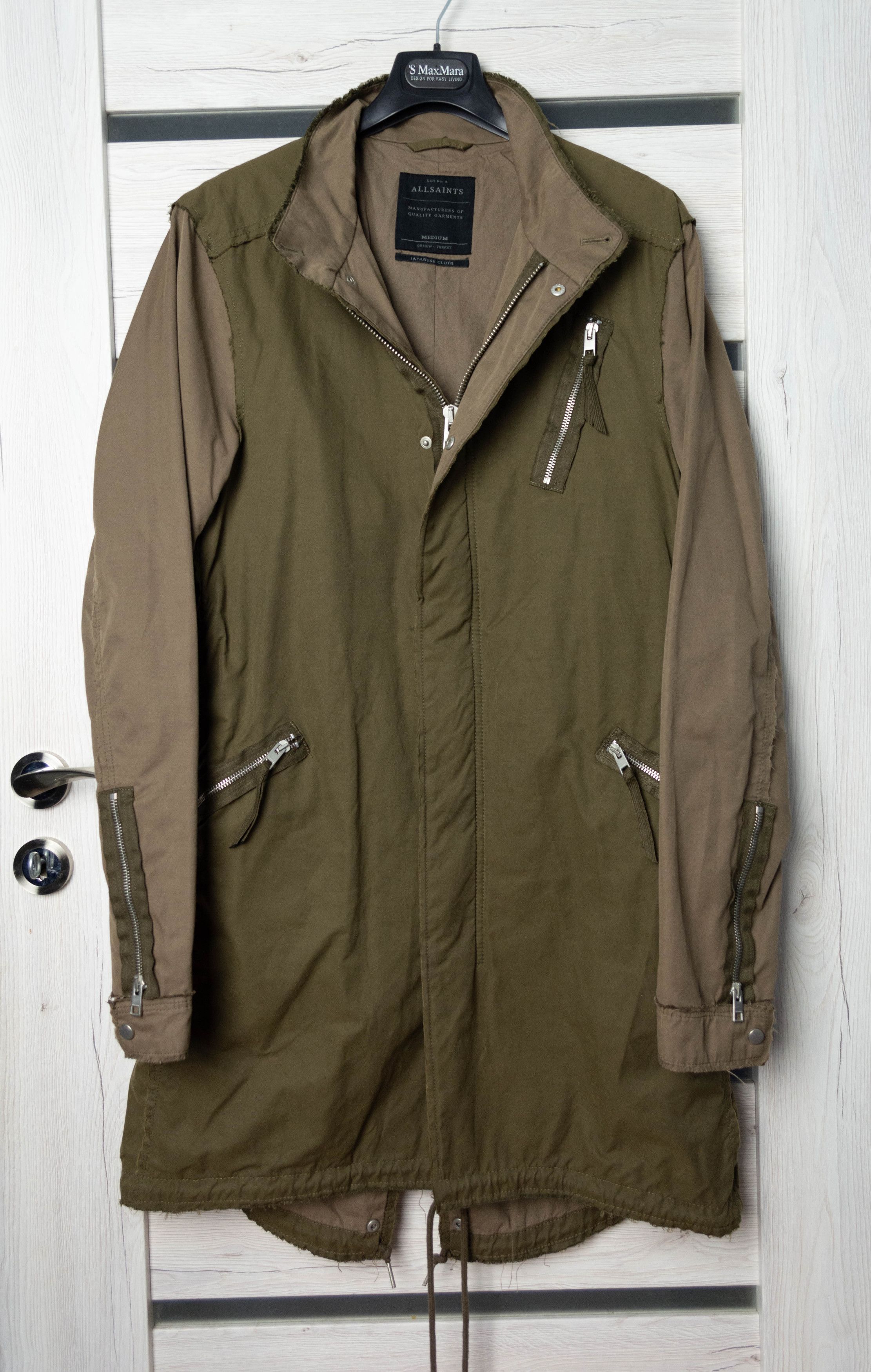 Allsaints Allsaints khaki parka hacker Size US M / EU 48-50 / 2 - 1 Thumbnail