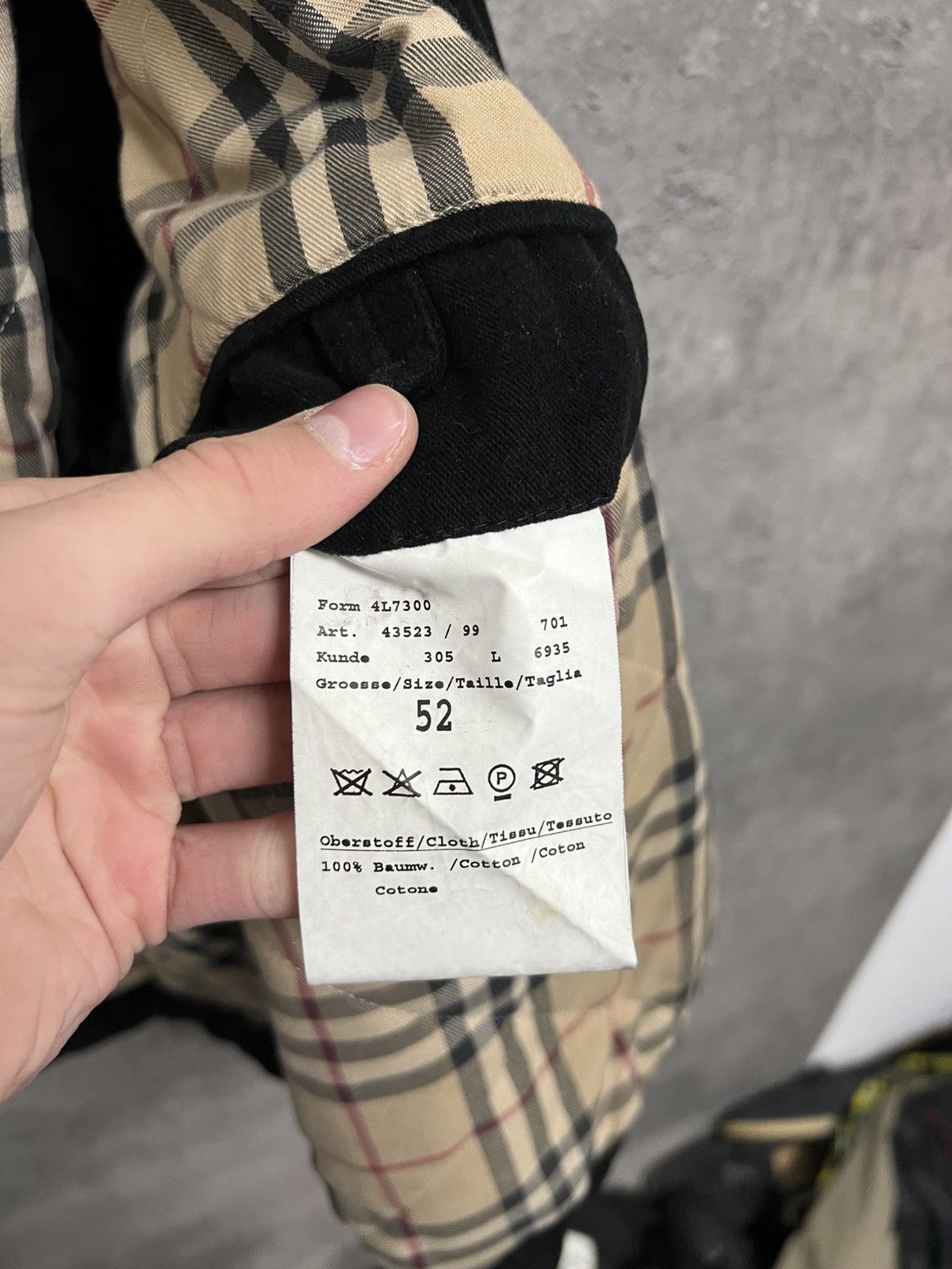 Burberry 💥Nova check 90s💥Vintage BurberryJacket 💥Rare item💥 Size US L / EU 52-54 / 3 - 7 Thumbnail
