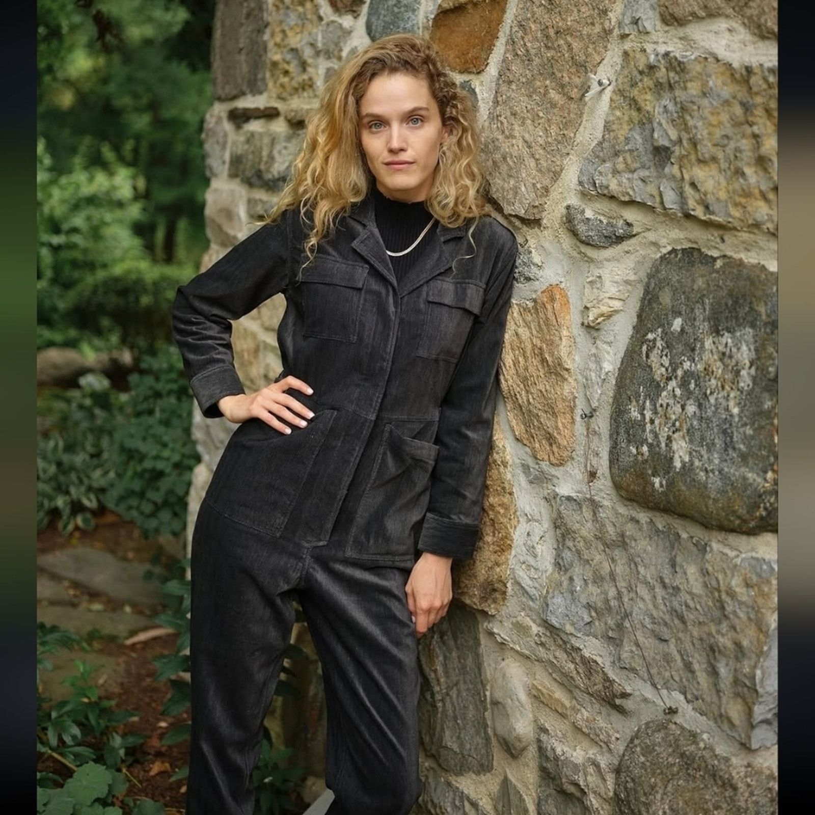 Quaker Marine Supply Quaker Marine Supply Velvet Herringbone Coveralls Size M Size 32" / US 10 / IT 46 - 3 Thumbnail