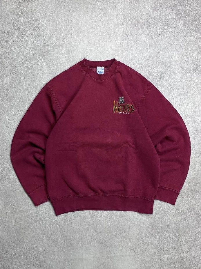 Vintage Vintage Chicago Wolves Boxy Sweathirt Y2K L Size US L / EU 52-54 / 3 - 1 Thumbnail
