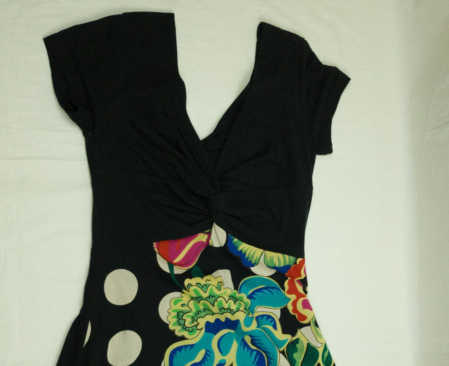 Desigual Desigual womens dress cotton size M Size M / US 6-8 / IT 42-44 - 4 Thumbnail
