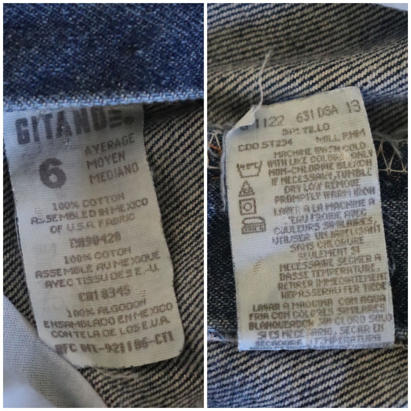 Vintage Vintage Gitano Cut Off Shorts Size 6 Size 28" / US 6 / IT 42 - 8 Thumbnail