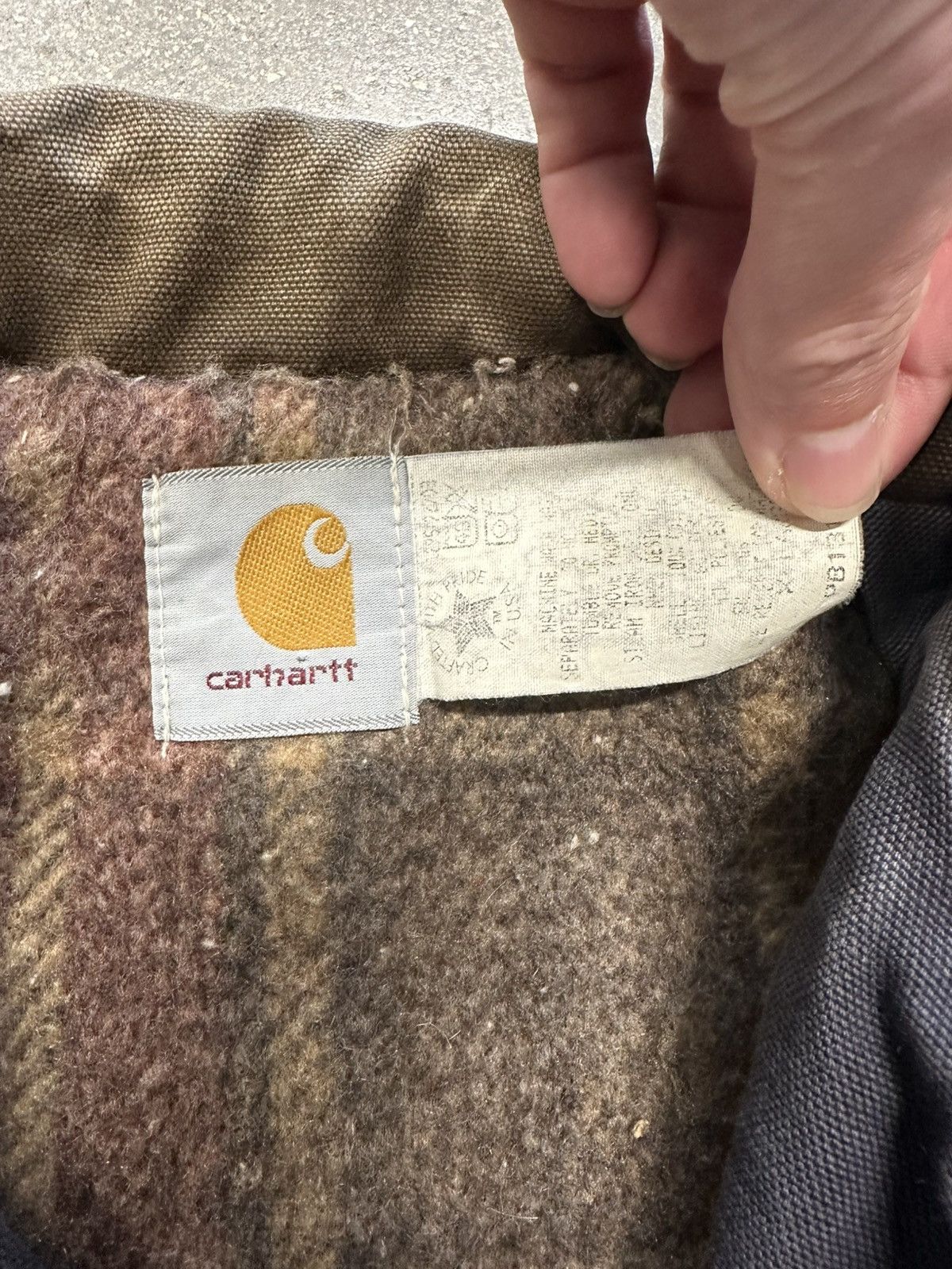 Carhartt Carhartt Vintage Work Jacket Faded Blue Size US XL / EU 56 / 4 - 4 Thumbnail