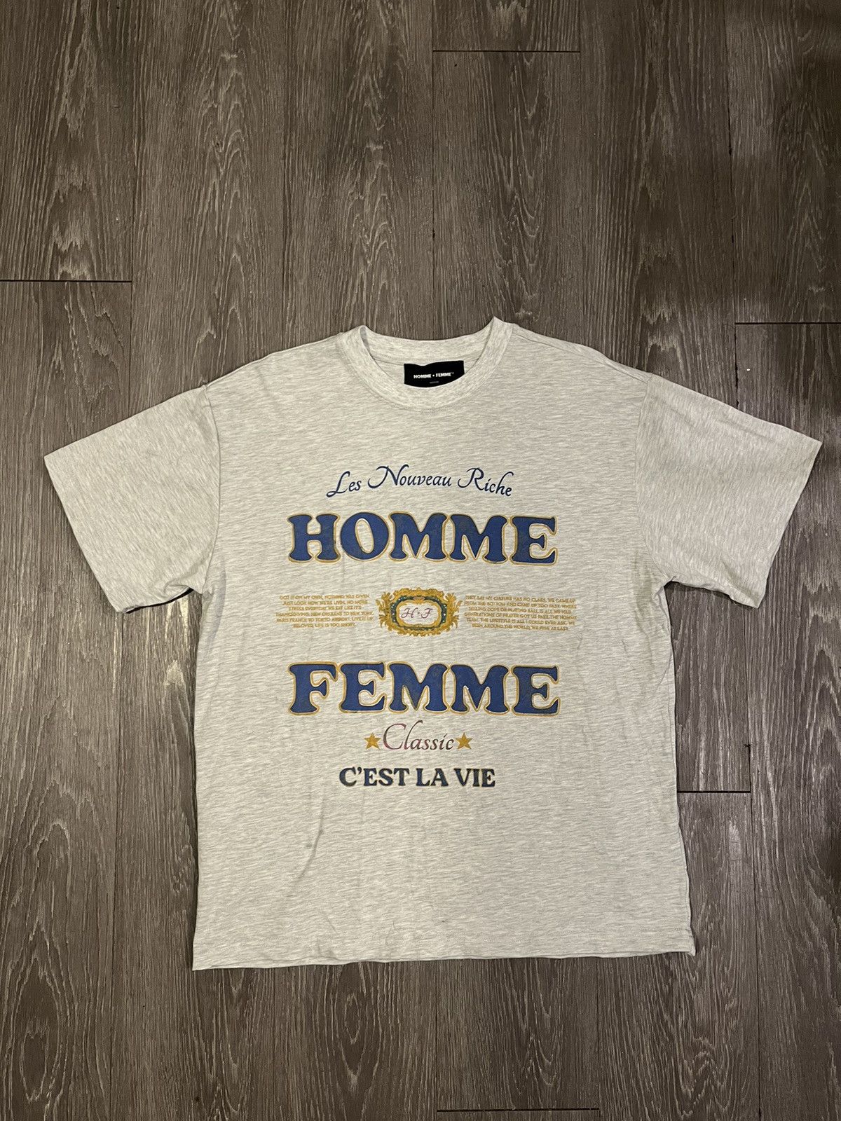 Homme + Femme La C’est la vie Tee Size US S / EU 44-46 / 1 - 1 Thumbnail