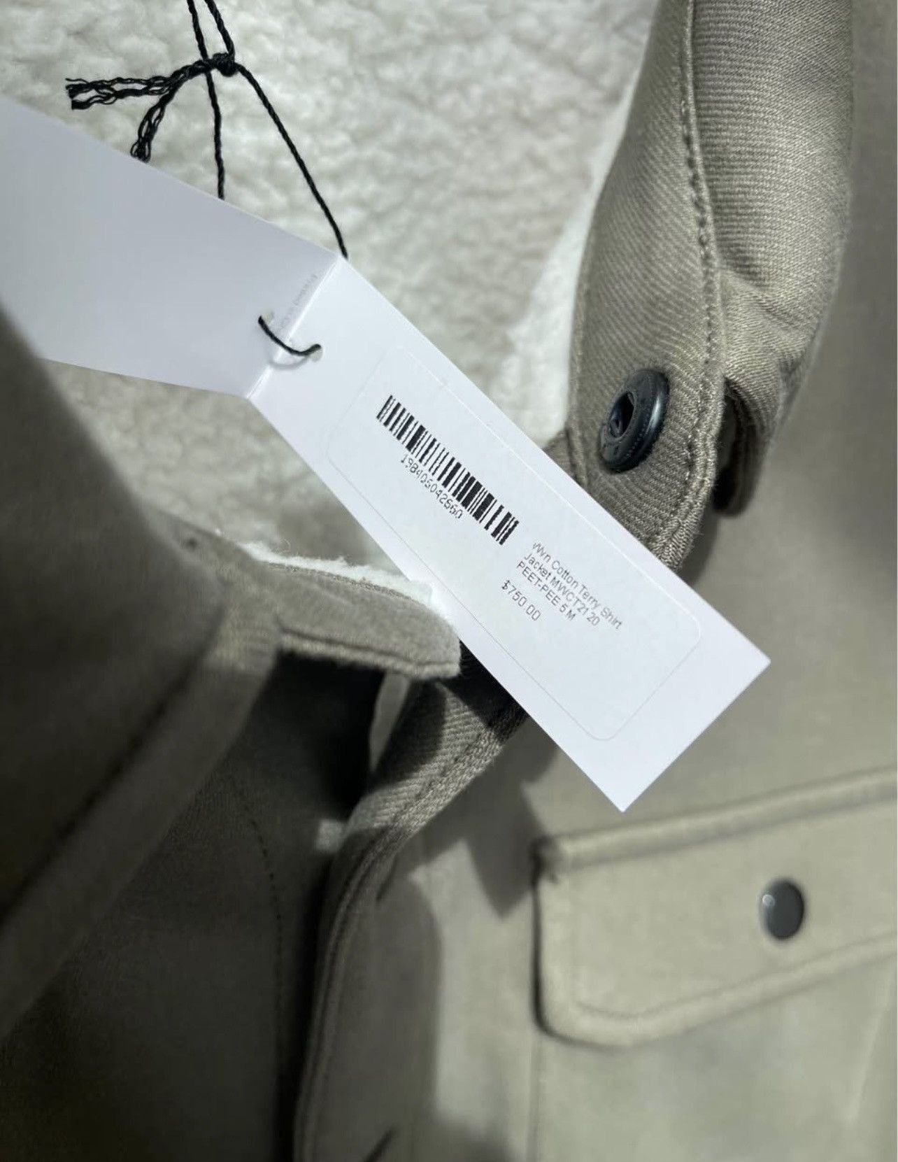 James Perse James perse fleece lined over shirt jacket Size US XL / EU 56 / 4 - 5 Thumbnail