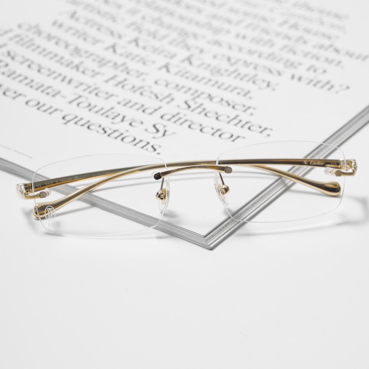 Cartier CARTIER CT0061O 002 GLASSES Size ONE SIZE - 5 Thumbnail