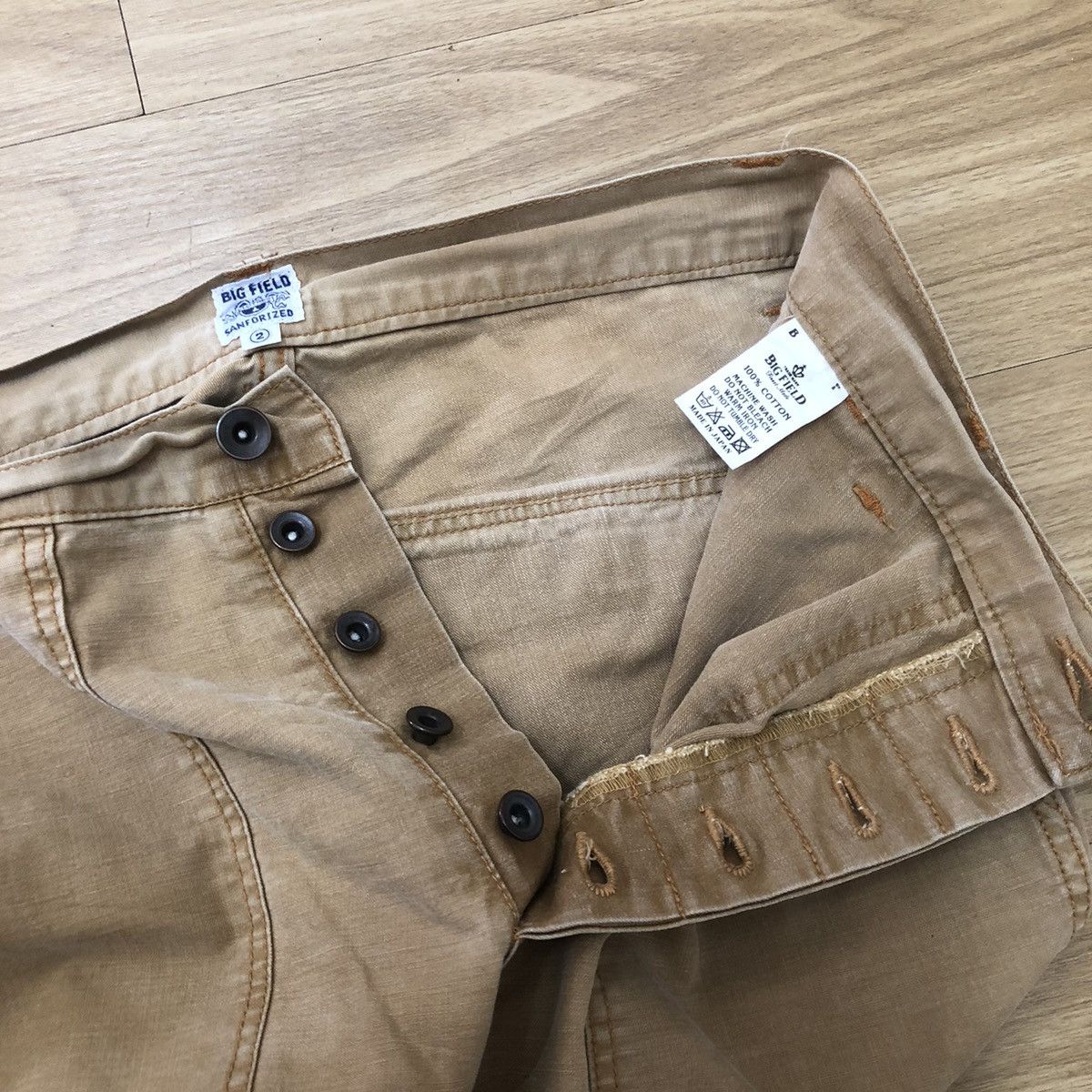 Japanese Brand BIG FIELD FATIQUE PANTS Size US 31 - 6 Thumbnail