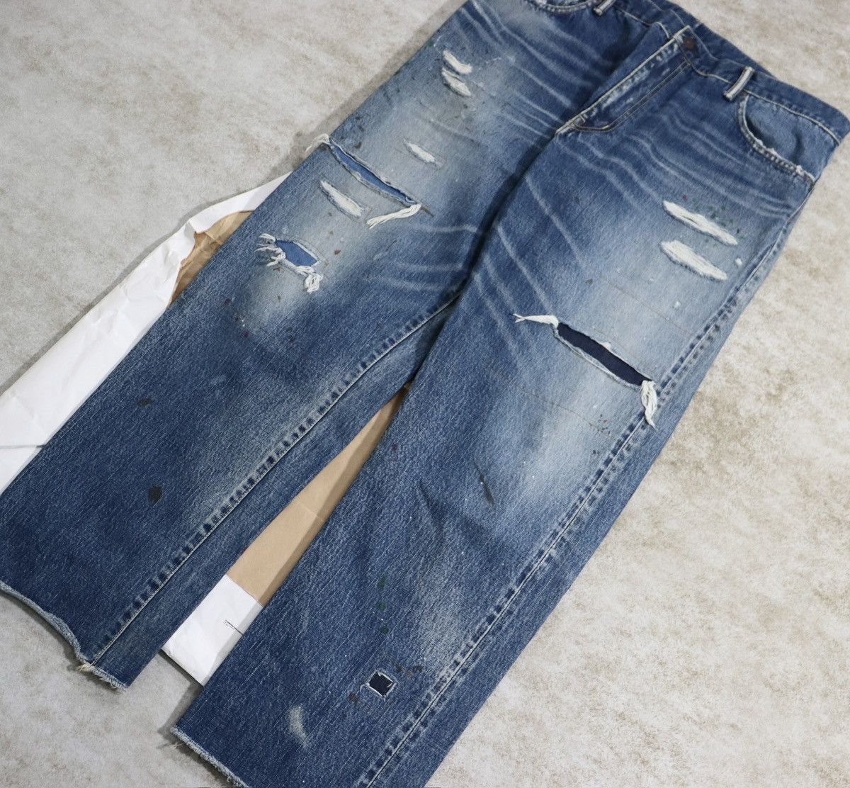 Visvim Visvim Spot Journeyman Pants Tacked Crash JM Size US 38 / EU 54 - 3 Thumbnail