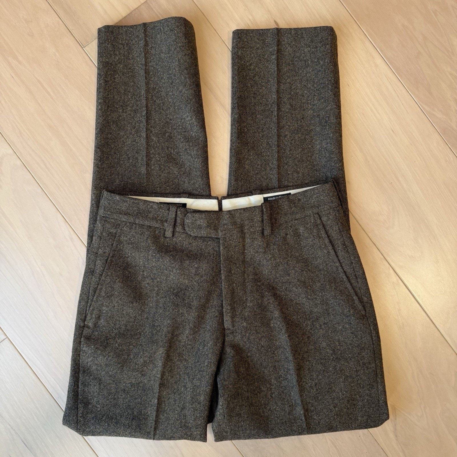 Epaulet Epaulet Wool Pants 27 Brown Made in USA Brooklyn NYC Size US 27 - 2 Thumbnail