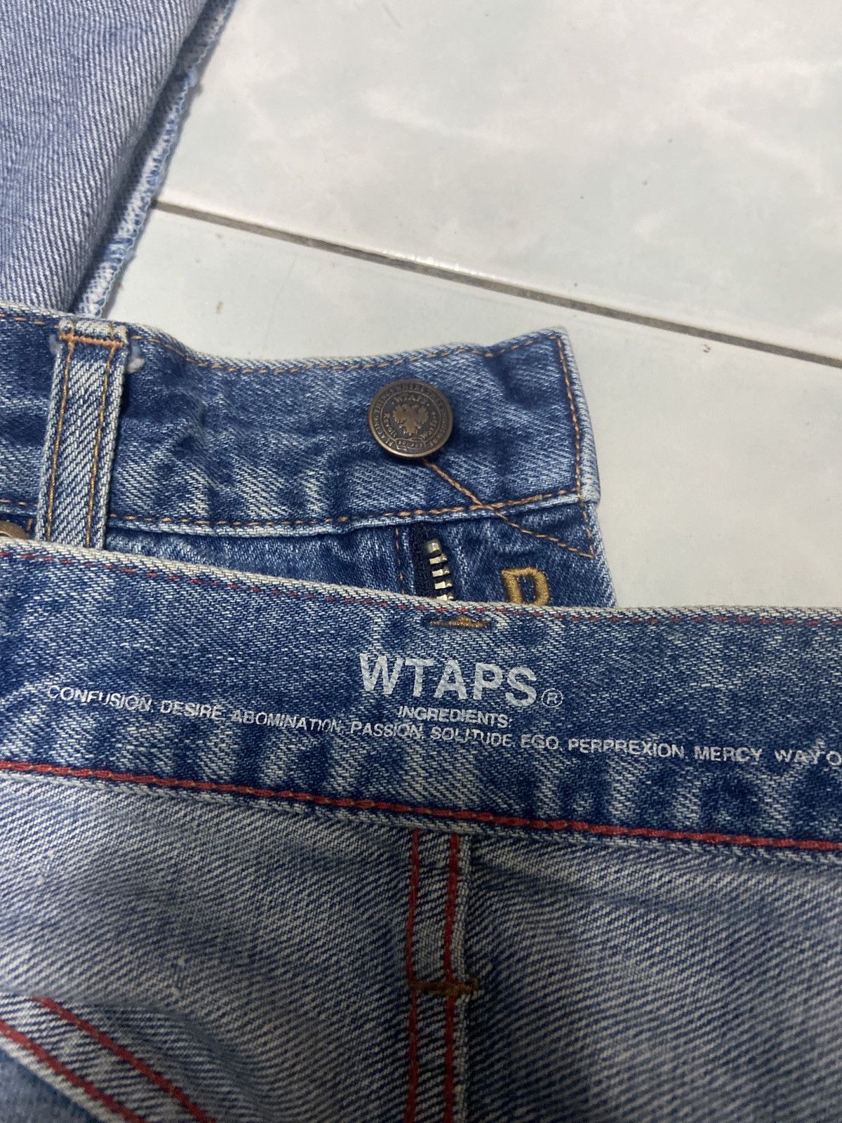 Wtaps Wtaps blue Denim jeans pants Size US 31 - 8 Thumbnail