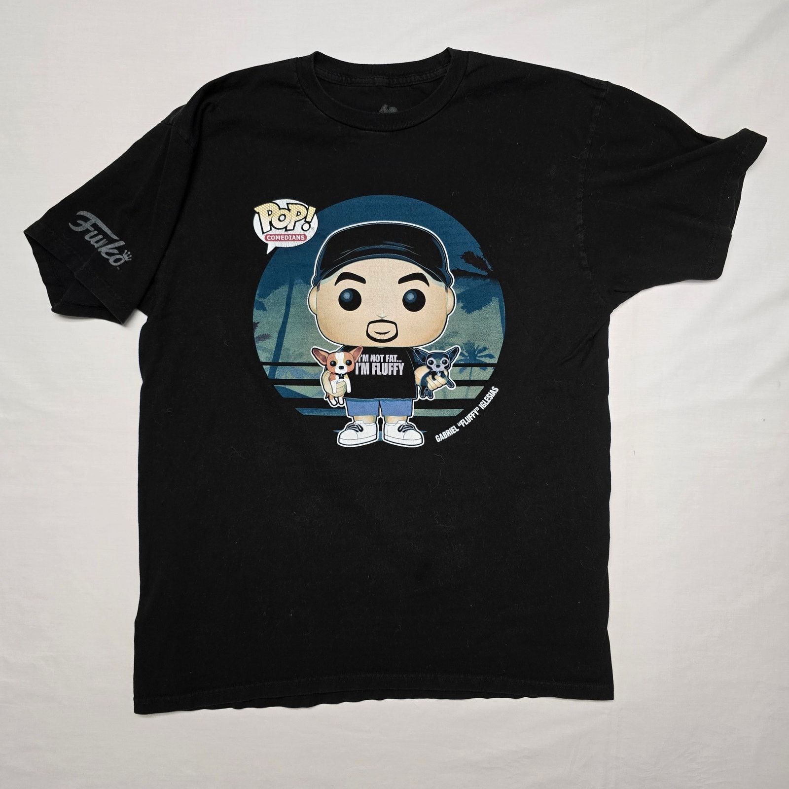 Other Gabriel Iglesias Funko Pop I'm Not Fat L Collectible Tee Size US L / EU 52-54 / 3 - 1 Thumbnail
