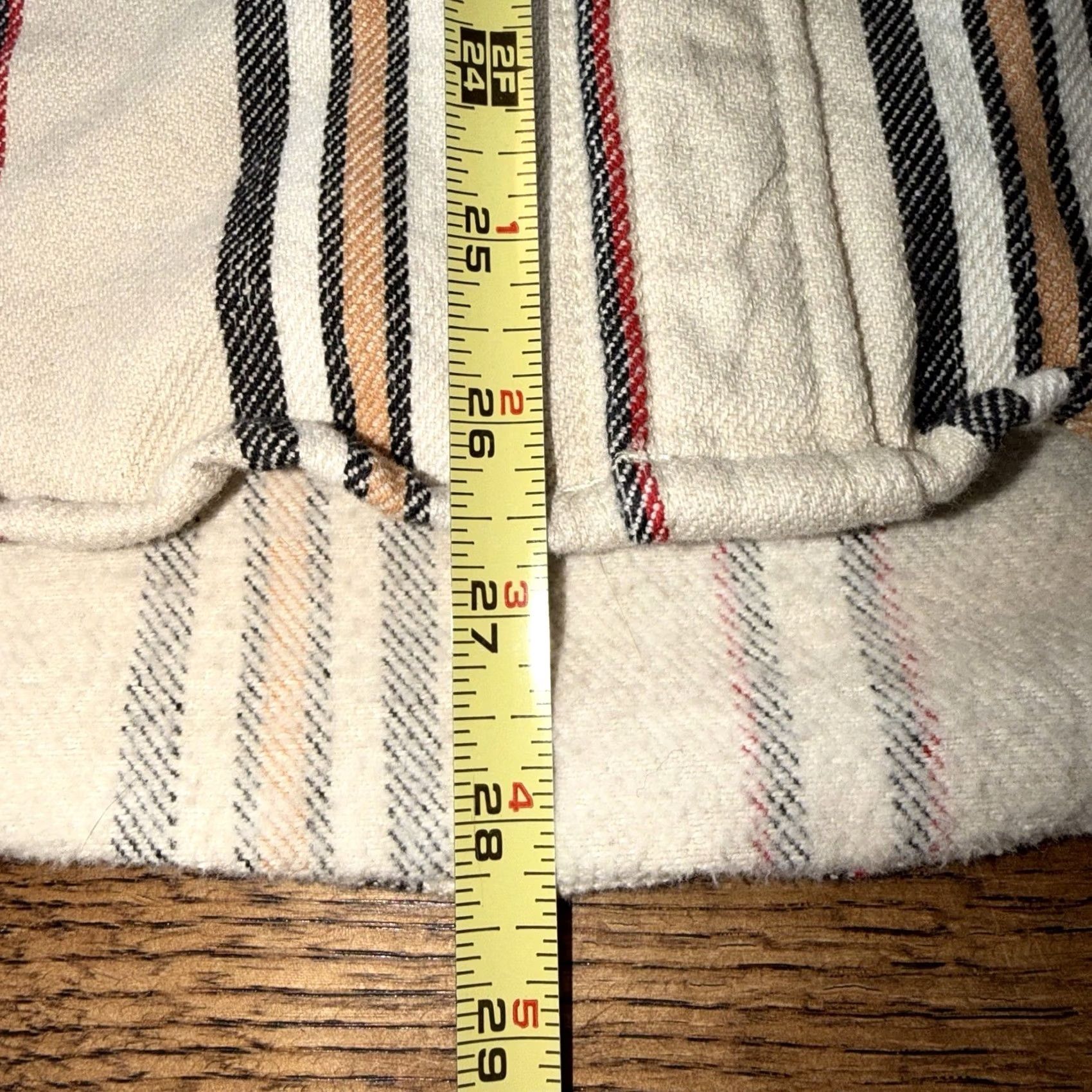 Vintage Alcarza Heavy Flannel Shirt Men’s XL Beige Blue Red Plaid Classic Fit Shirt Men XL Plaid Flannel Cotton Button-Up Size US XL / EU 56 / 4 - 6 Thumbnail