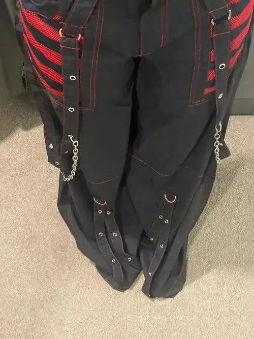 Other Cargo Pants Bandage Women Vintage Dark Size 26" / US 2 / IT 38 - 2 Thumbnail