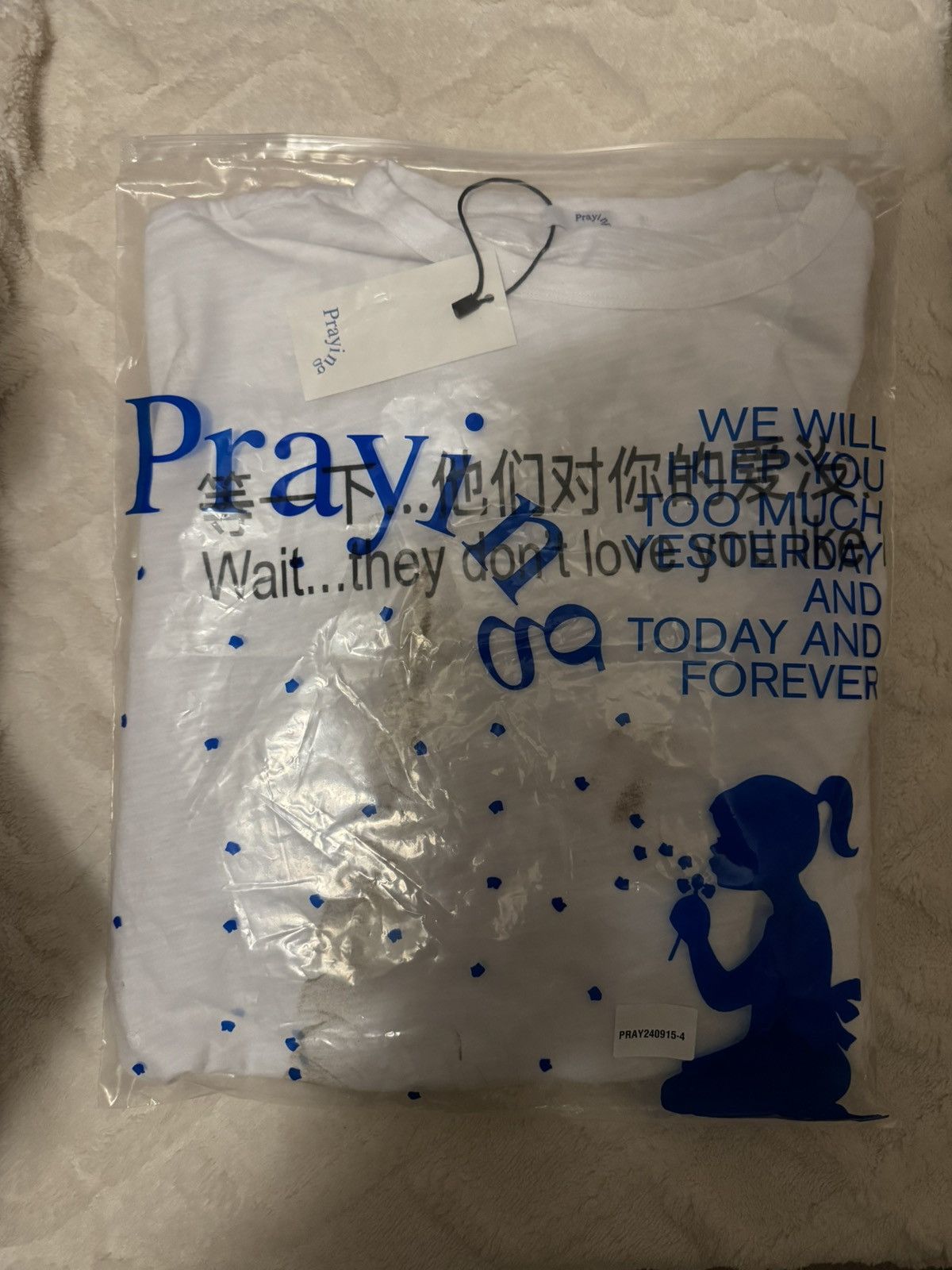 【Praying】25ss DIRTY MAPS TEE Praying - Dirty Maps T-shirt | HBX - Globally Curated