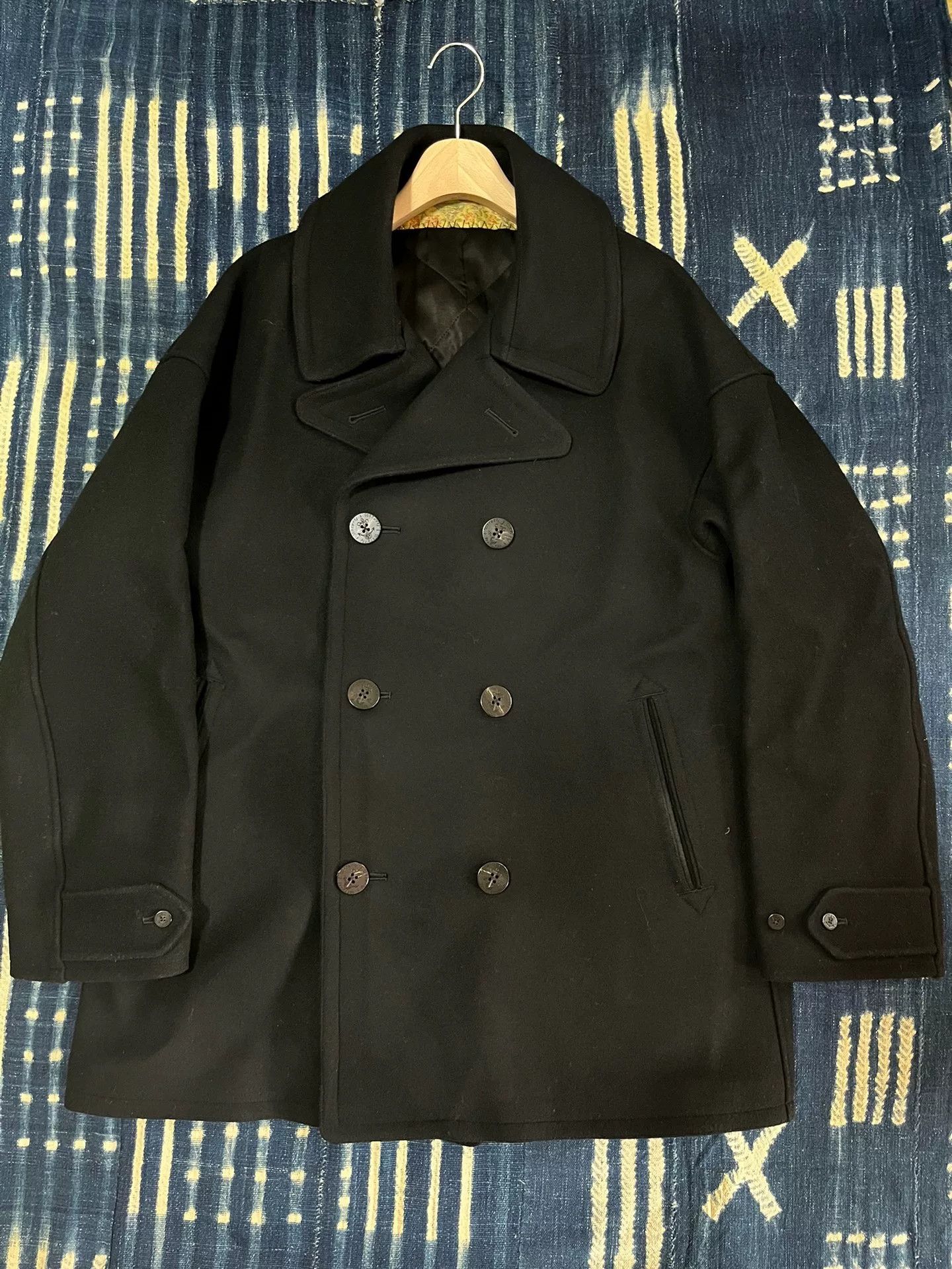 Visvim visvim lieutenant p.coat double-breasted wool Size US L / EU 52-54 / 3 - 1 Thumbnail