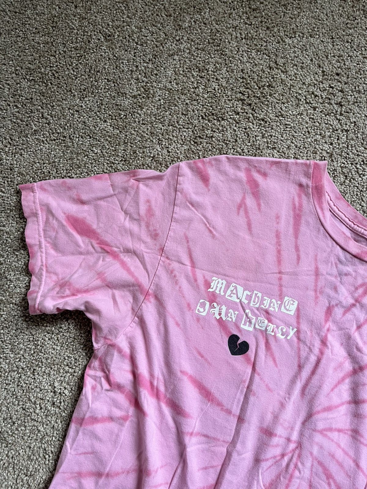 Other MGK Bloody Valentine Tie-Dye tee Size US L / EU 52-54 / 3 - 4 Thumbnail