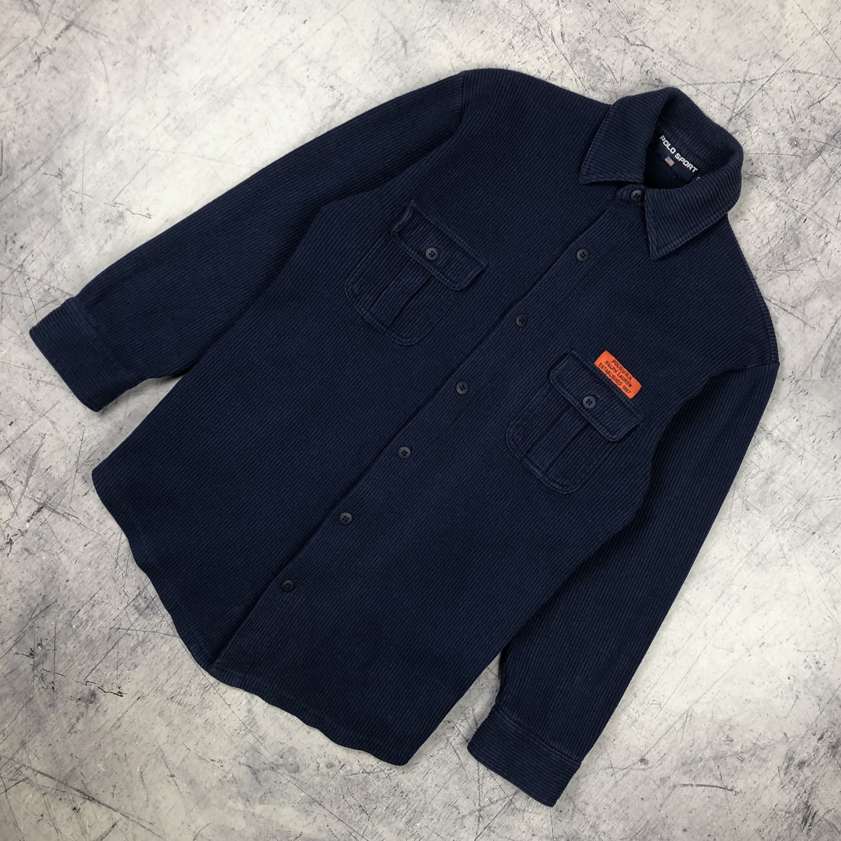 Polo Ralph Lauren 90s Polo Sport Ralph Lauren Corduroy Button Shirt Size S / US 4 / IT 40 - 2 Thumbnail