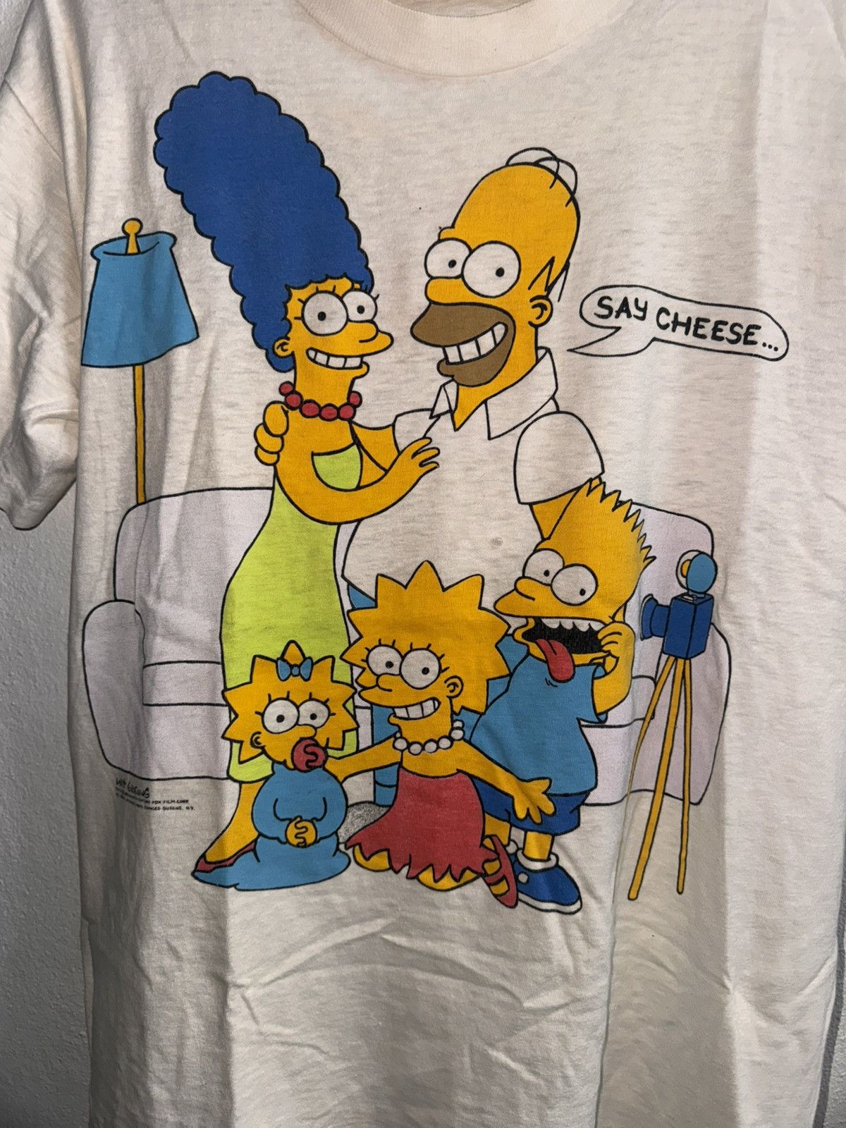 The Simpsons 1989 The Simpsons family tee Size US L / EU 52-54 / 3 - 3 Thumbnail