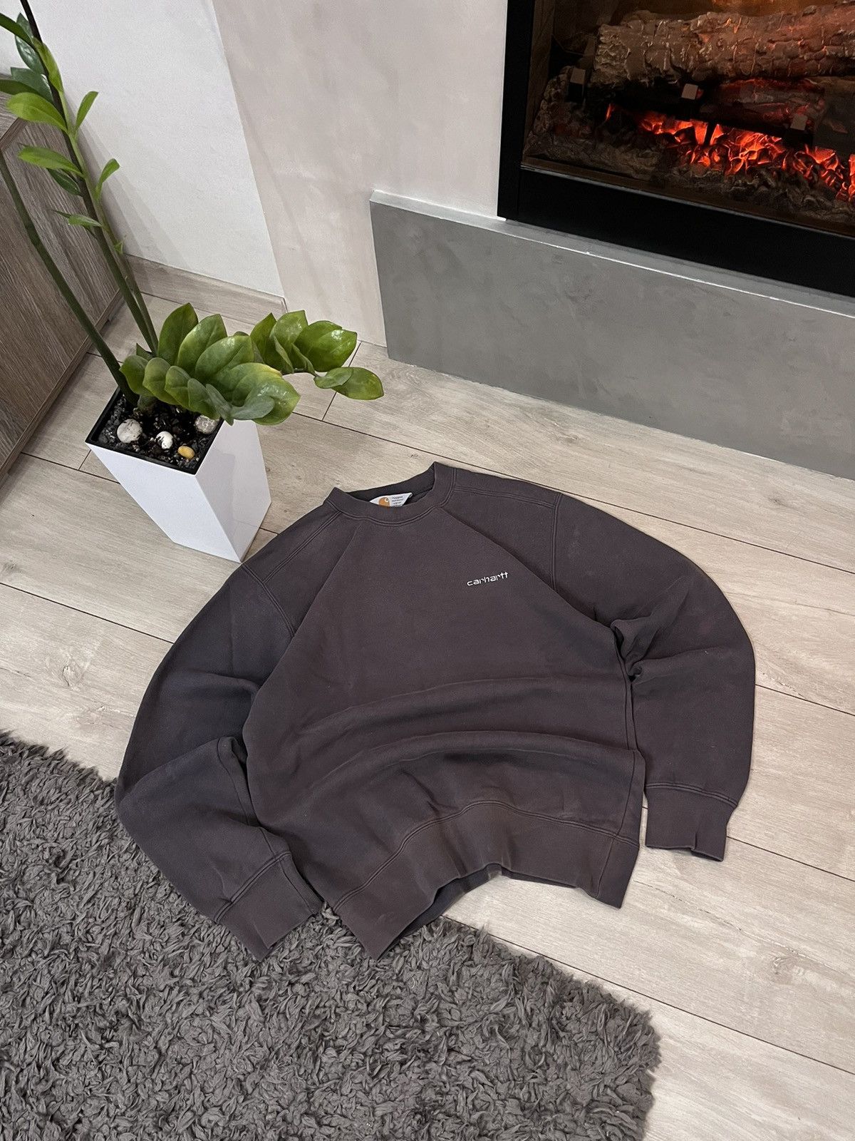 Carhartt × Vintage 🔥PERFECT FADED CARHARTT BOXY VINTAGE Y2K HOODED SWEATSHIRT Size US S / EU 44-46 / 1 - 2 Thumbnail