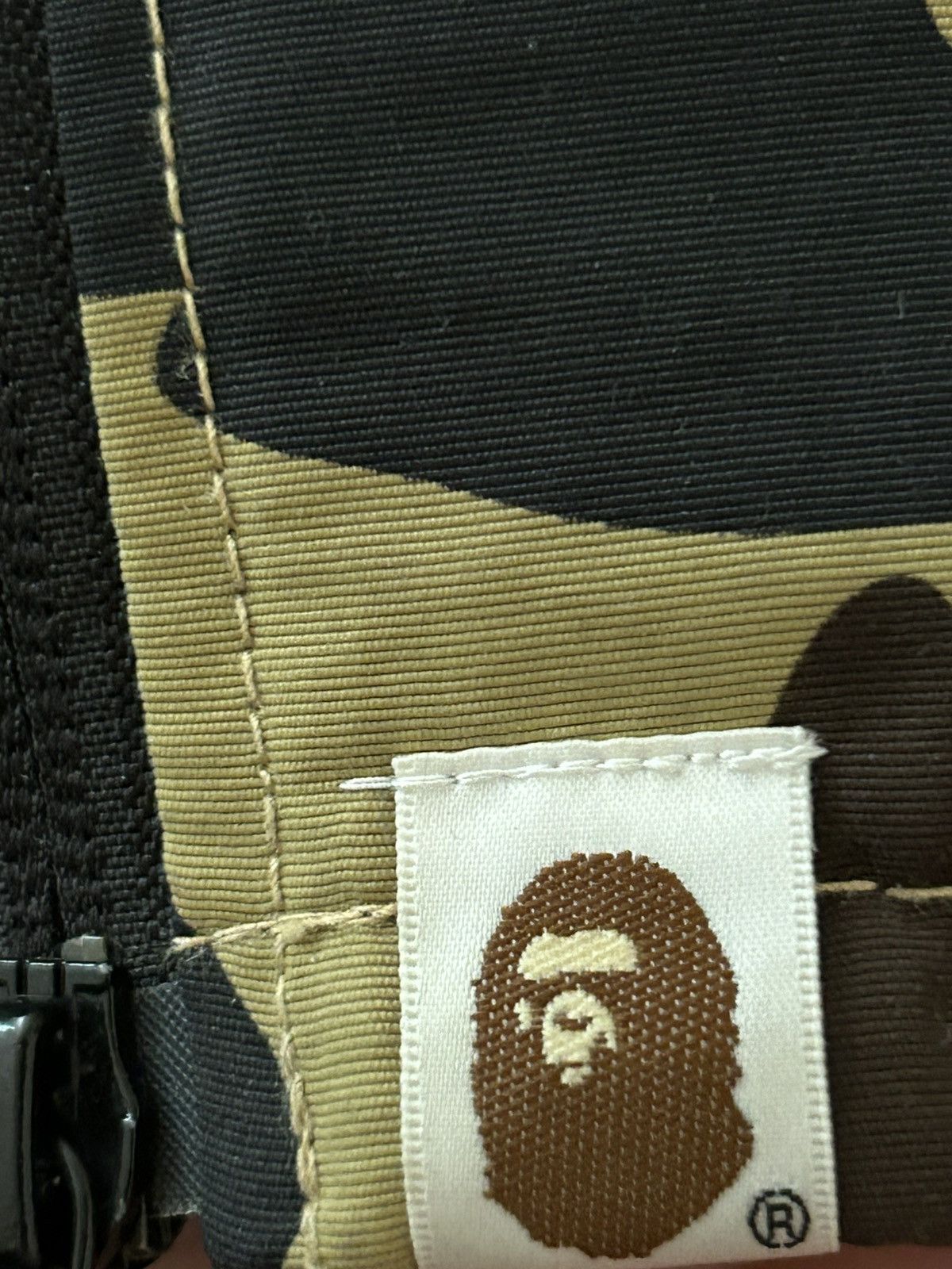 Bape Bape yellow camo light jacket windbreaker Size US L / EU 52-54 / 3 - 7 Thumbnail