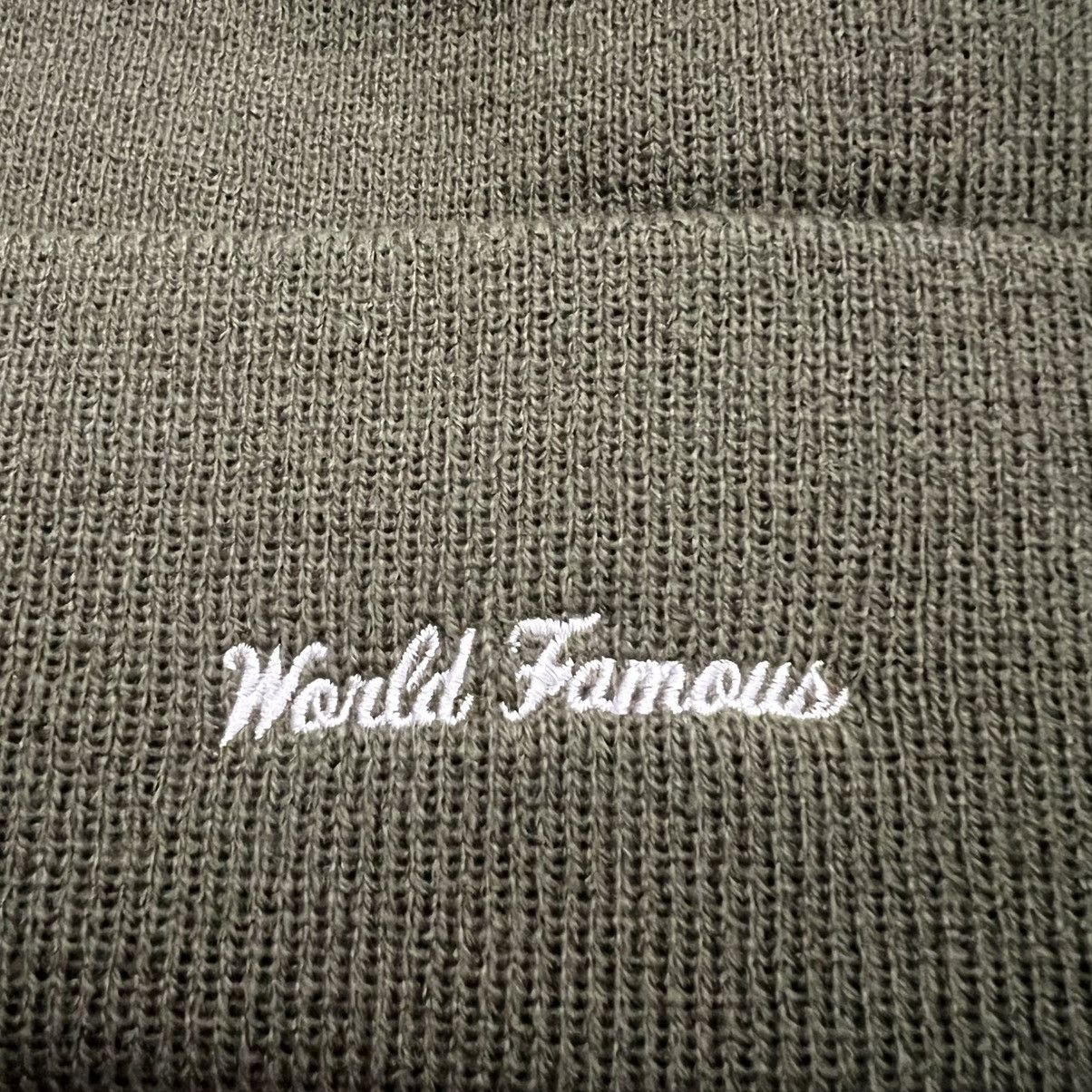 New Era × Supreme Supreme New Era Box Logo Beanie FW25 Olive Size ONE SIZE - 5 Thumbnail