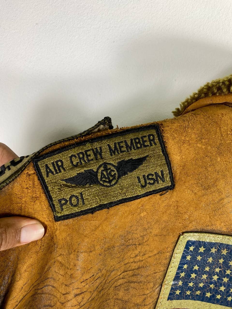 Avirex vintage avirex us air force leather jacket distressed Size US M / EU 48-50 / 2 - 19 Thumbnail