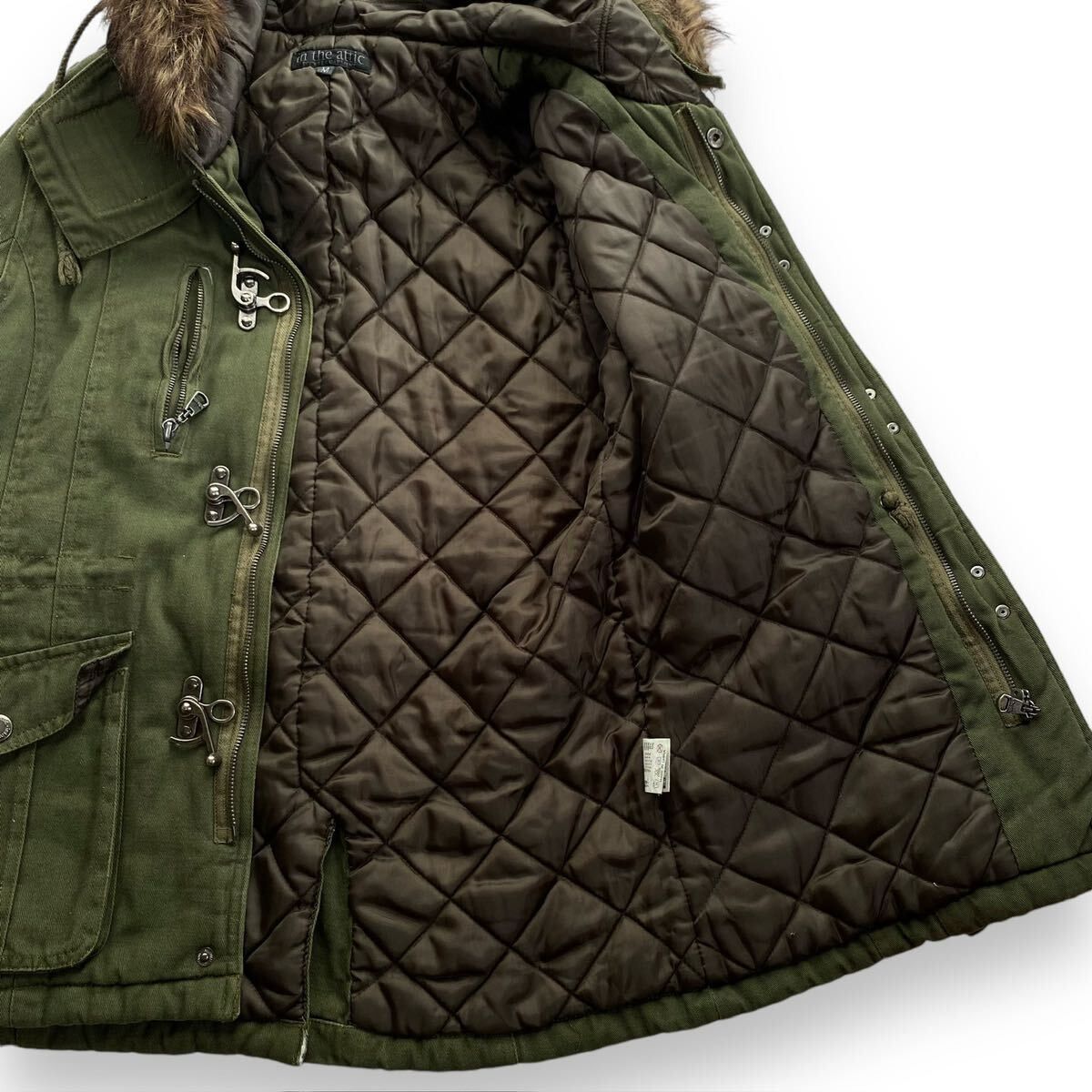 In The Attic Japanese Brand Archive Fur Hood Jacket