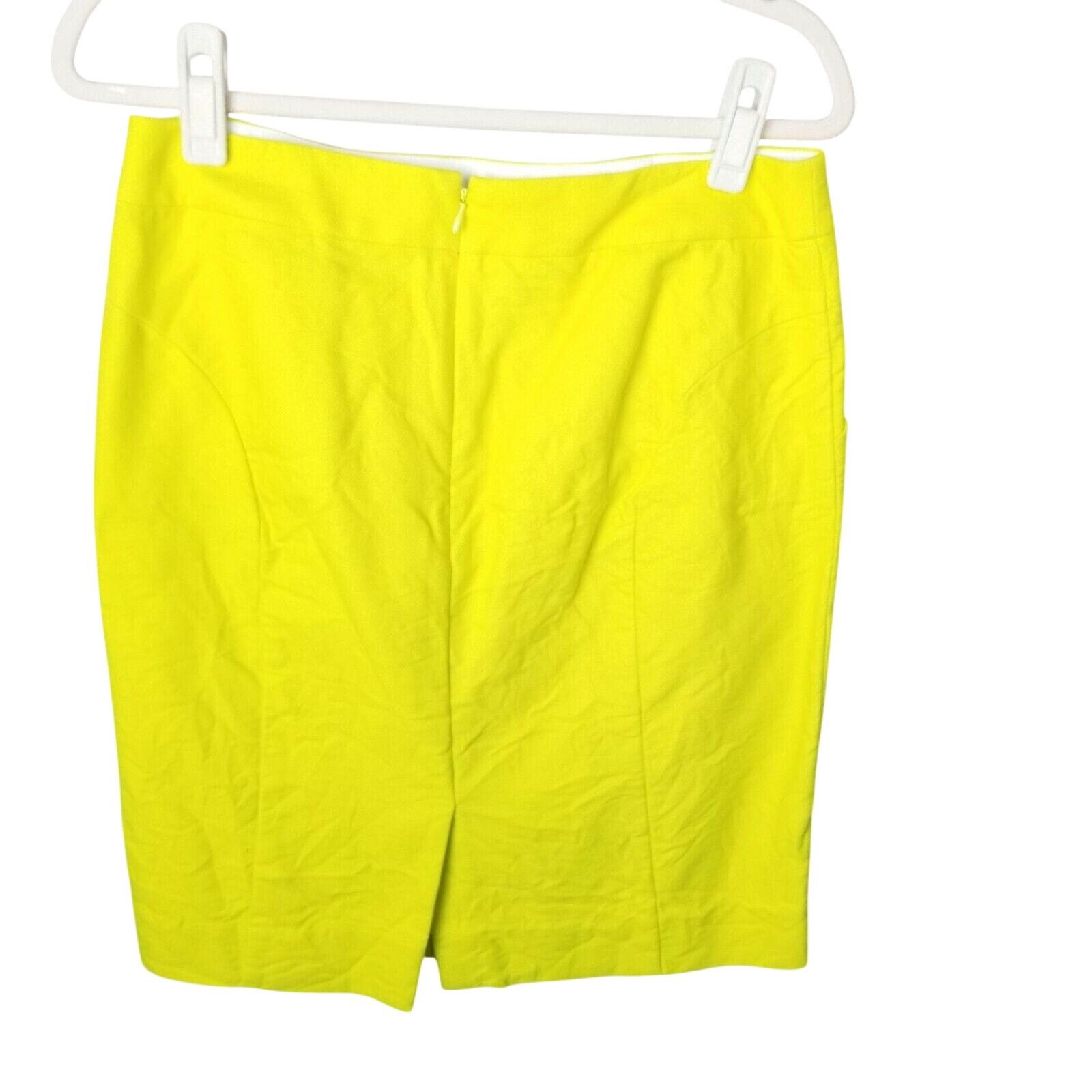 J.Crew J. Crew Womens Straight Pencil Skirt Sz 6 Bright Career Corp Size 28" / US 6 / IT 42 - 4 Thumbnail