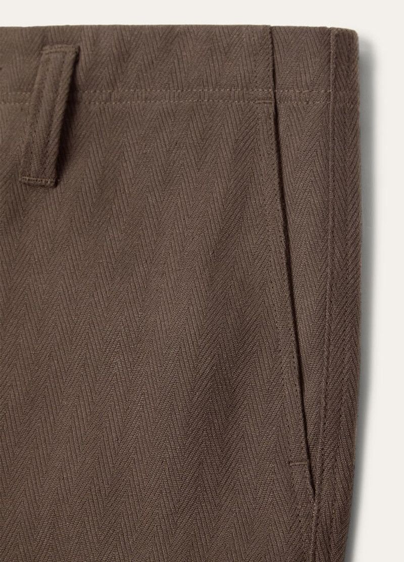 Loro Piana o1srvl11e0526 FAP3580 Bram Pant in Brown Size US 36 / EU 52 - 7 Thumbnail