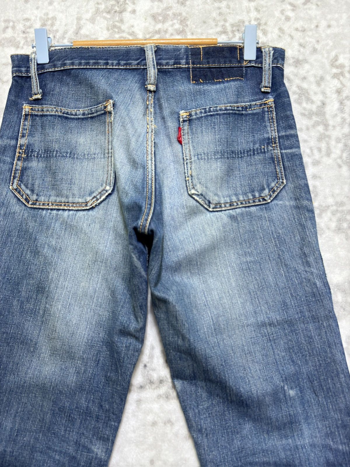 Big John Vintage Big John Distressed Talon Zip Release Hem Boot Cut Size US 30 / EU 46 - 12 Thumbnail